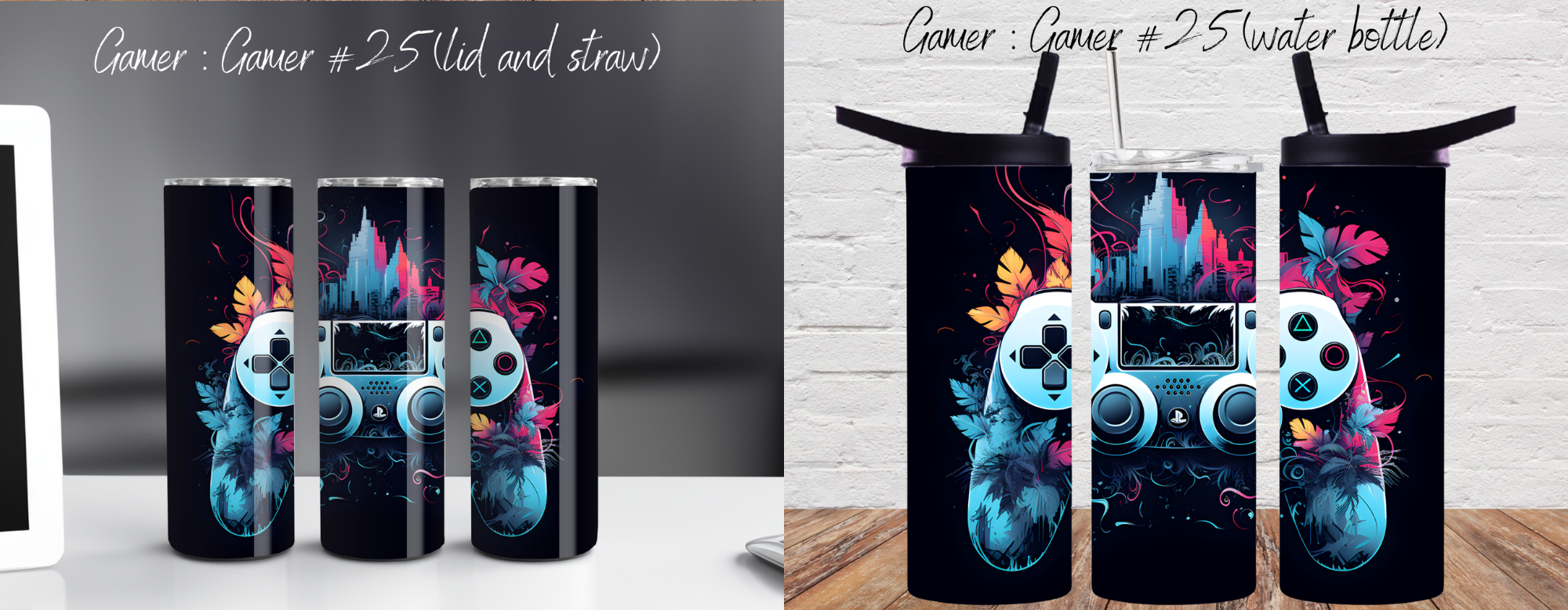 Gamers – Gamer Tumbler Collection