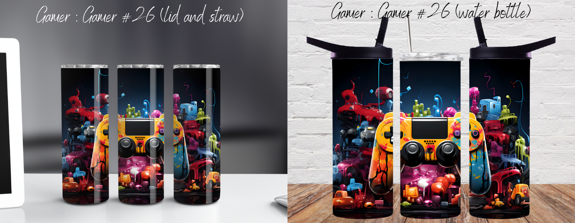 Gamers – Gamer Tumbler Collection