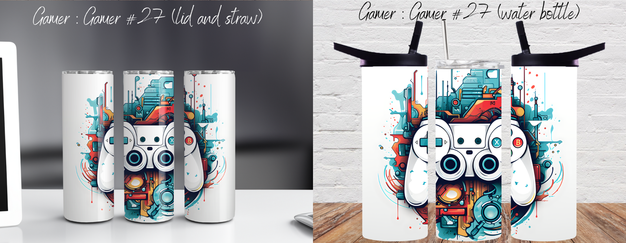 Gamers – Gamer Tumbler Collection