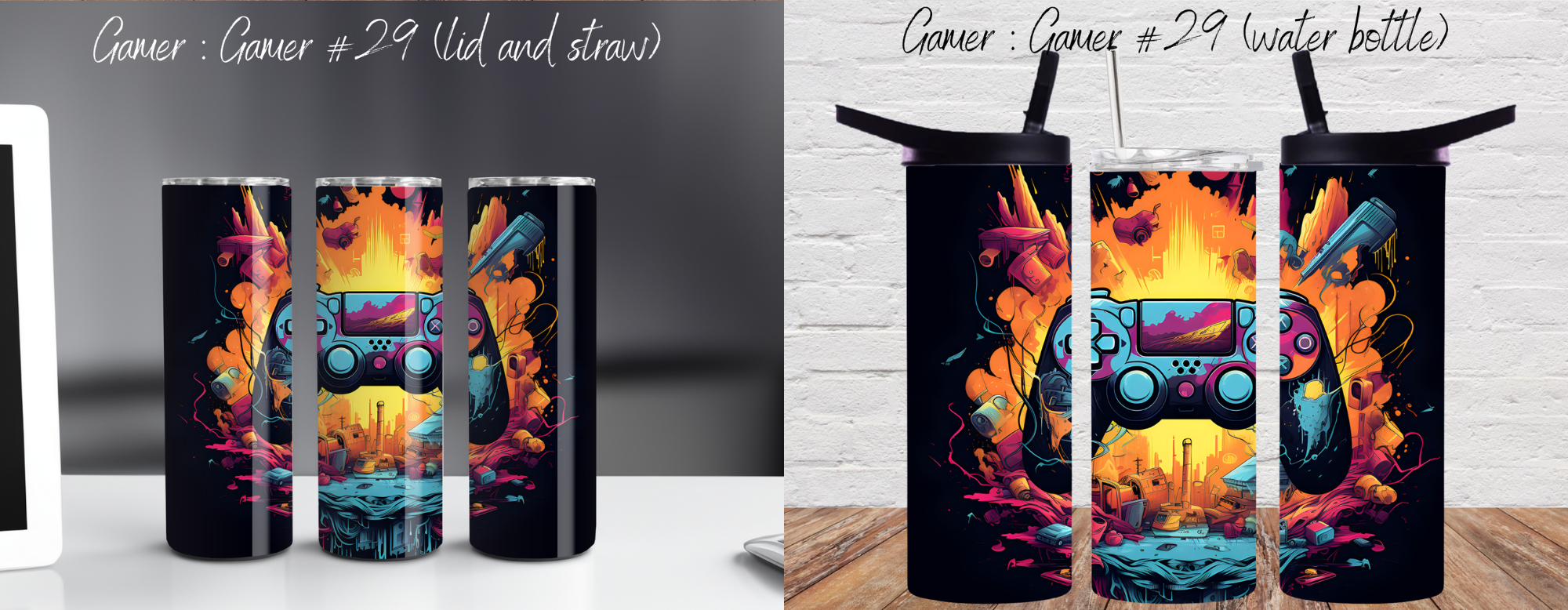 Gamers – Gamer Tumbler Collection
