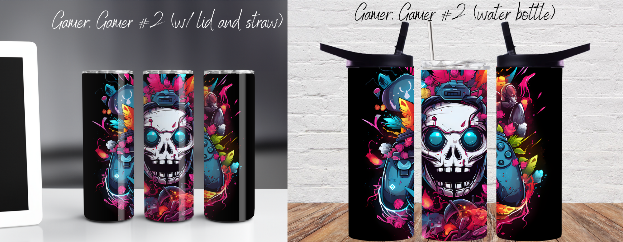 Gamers – Gamer Tumbler Collection