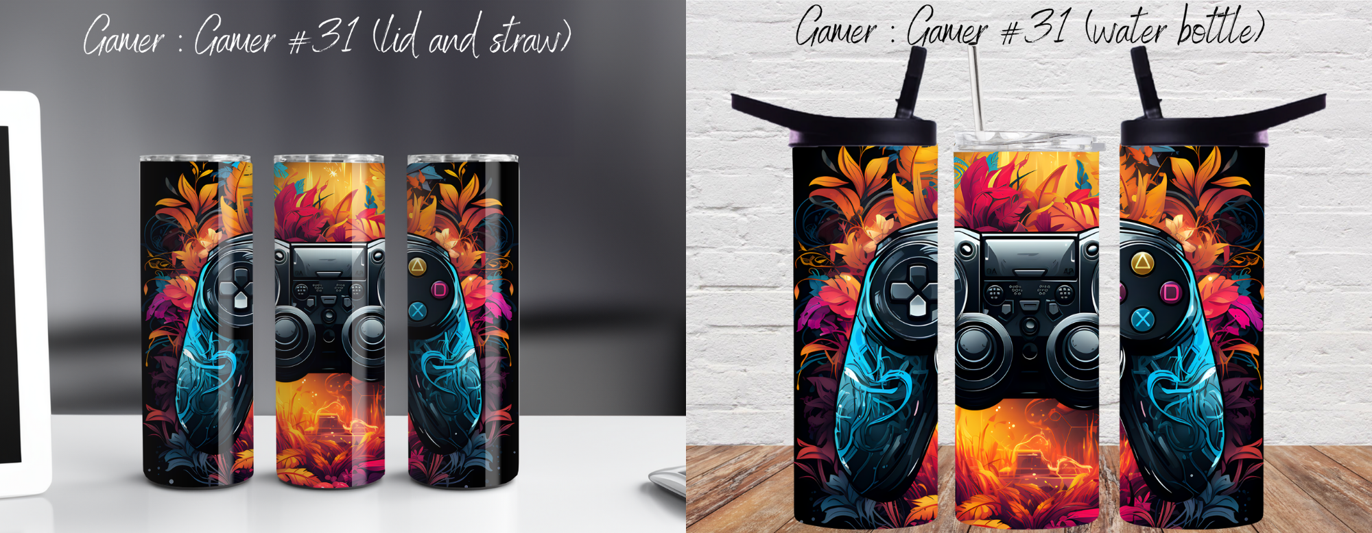 Gamers – Gamer Tumbler Collection