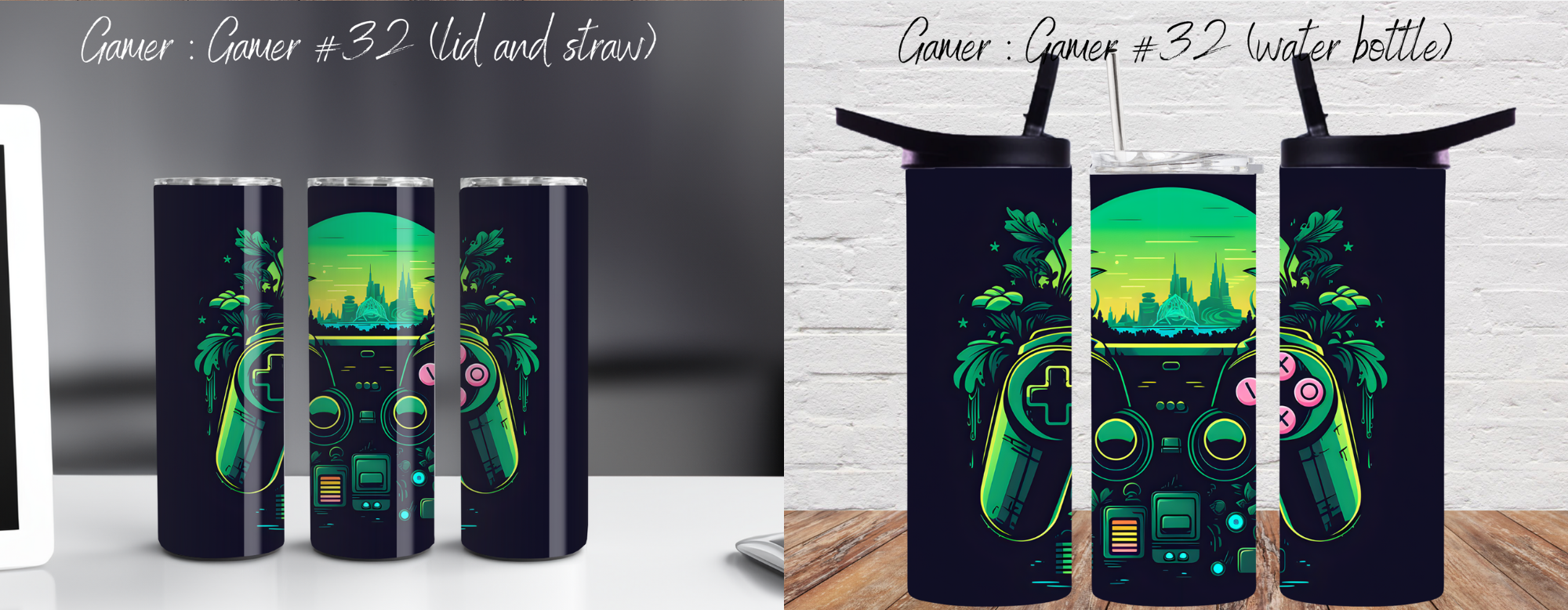 Gamers – Gamer Tumbler Collection