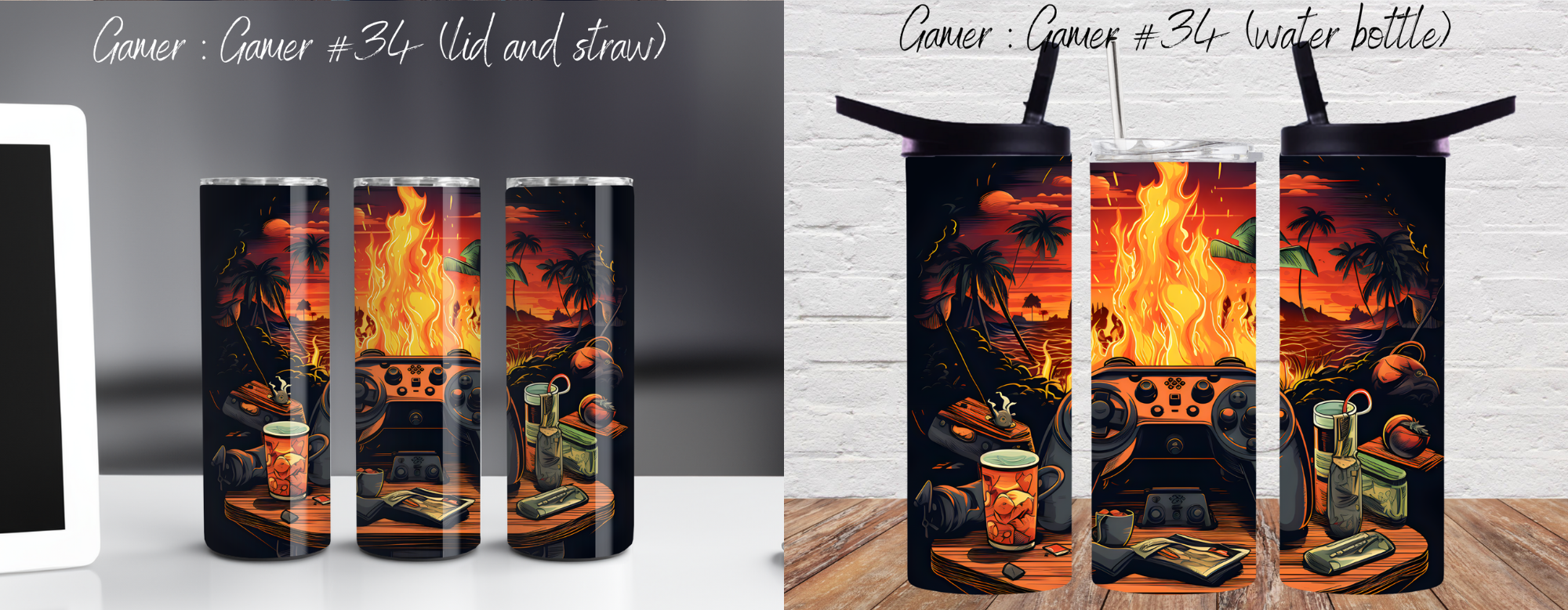 Gamers – Gamer Tumbler Collection