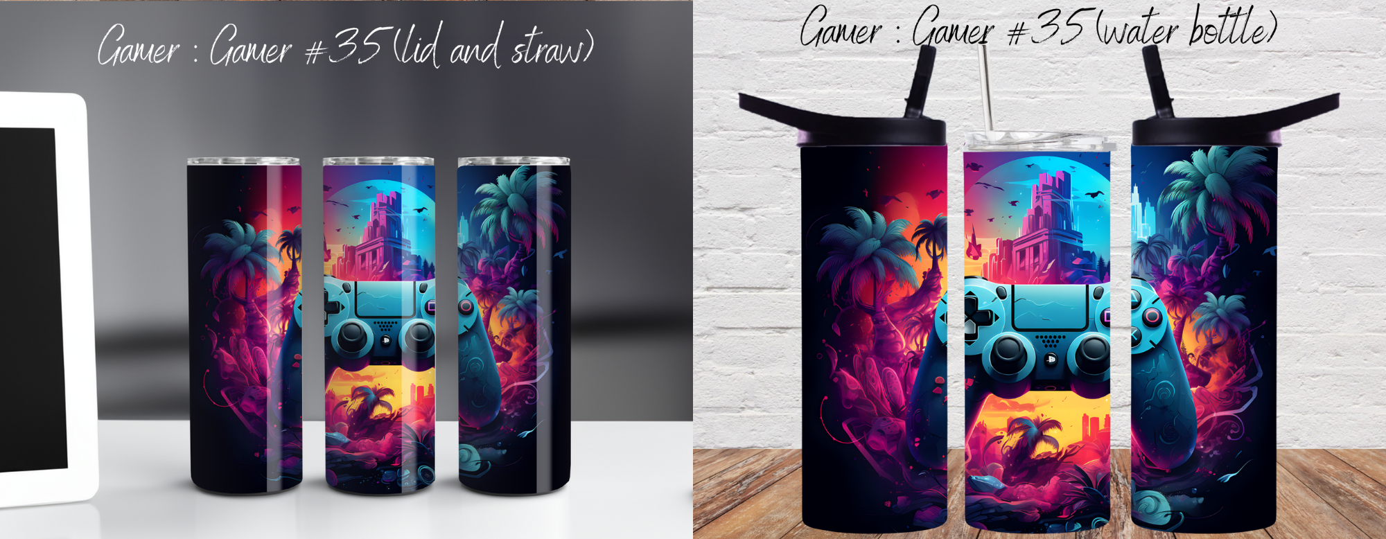 Gamers – Gamer Tumbler Collection