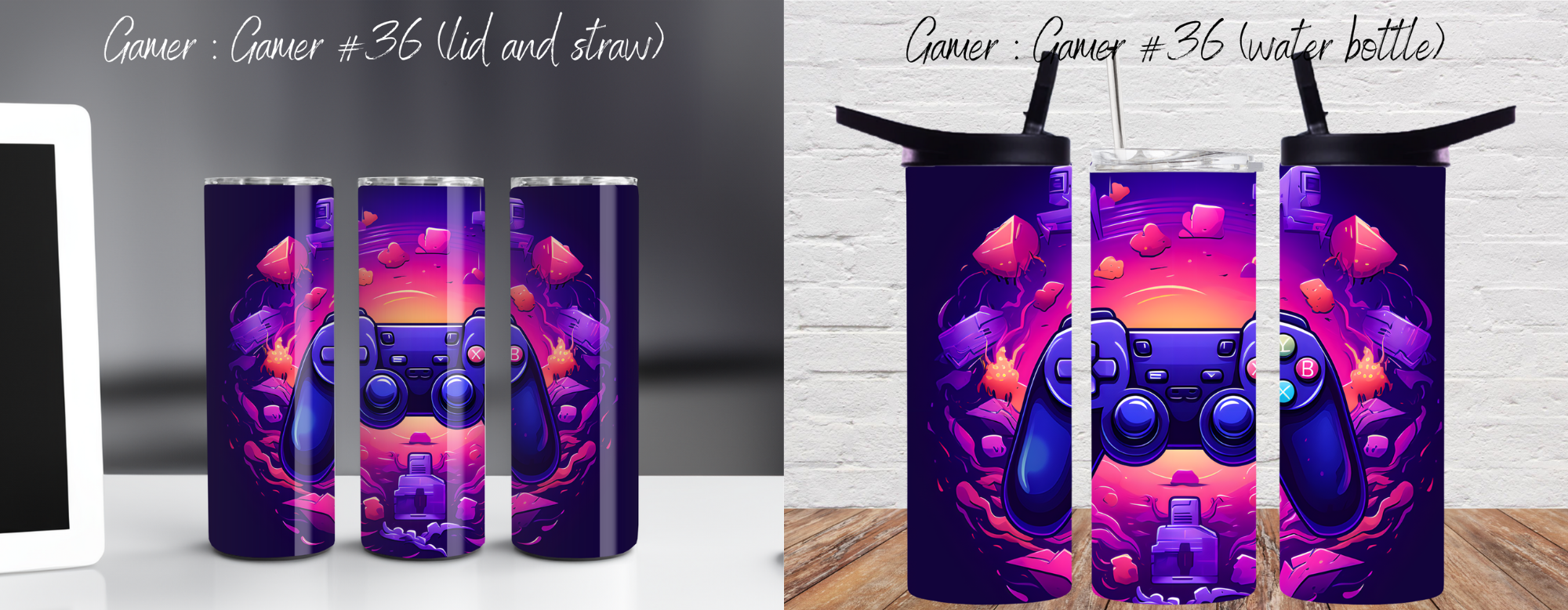 Gamers – Gamer Tumbler Collection