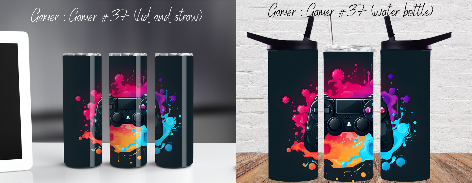 Gamers – Gamer Tumbler Collection