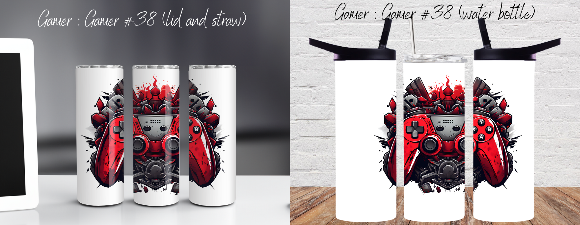 Gamers – Gamer Tumbler Collection