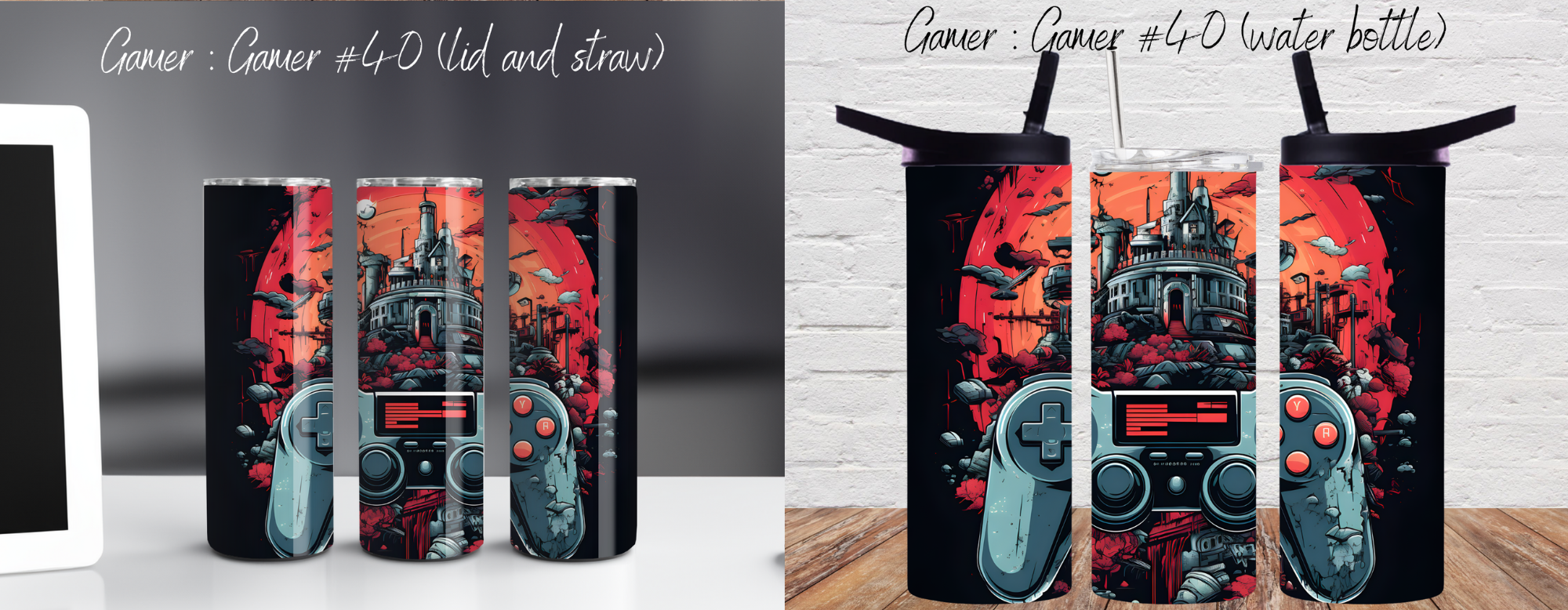 Gamers – Gamer Tumbler Collection