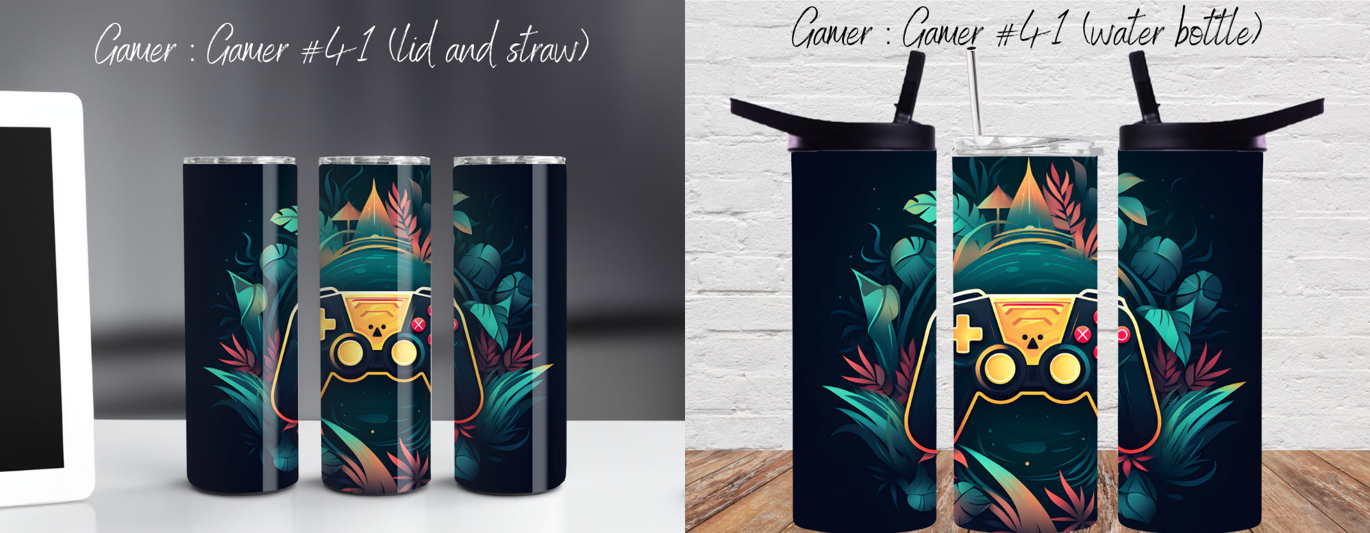 Gamers – Gamer Tumbler Collection