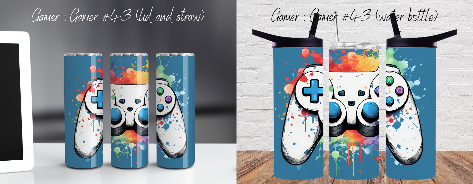 Gamers – Gamer Tumbler Collection