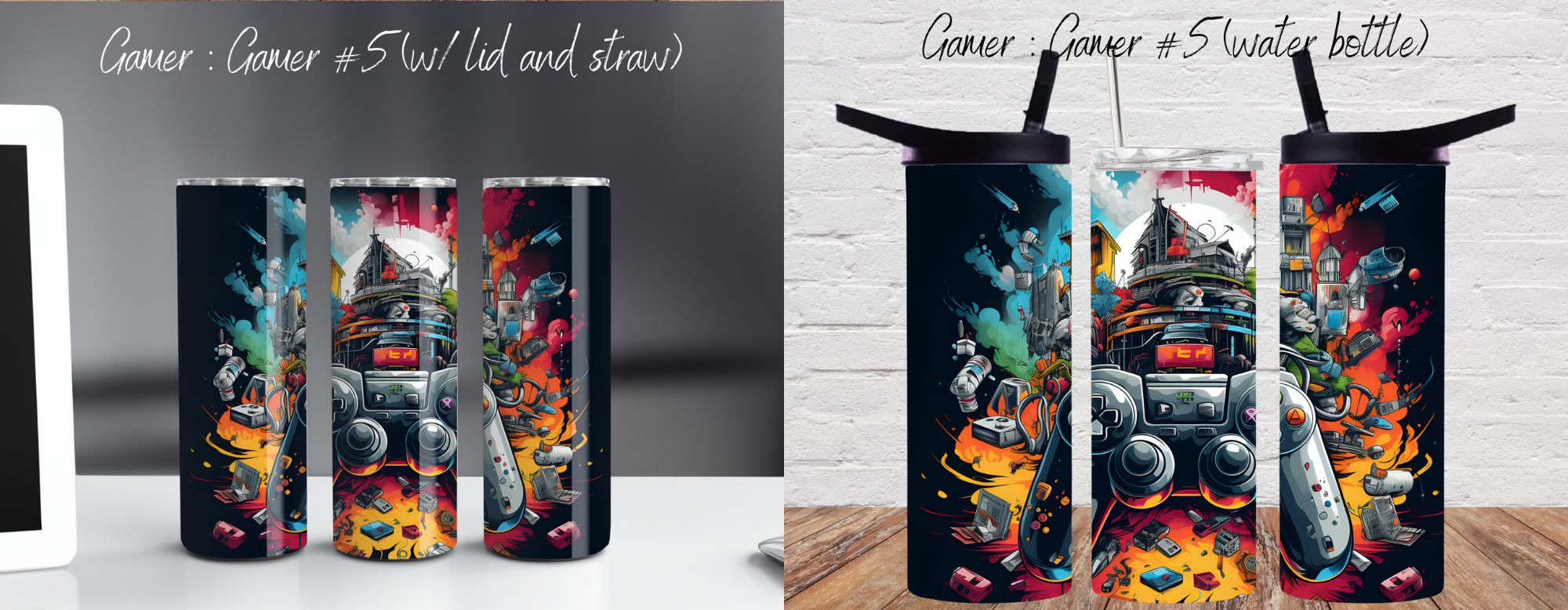 Gamers – Gamer Tumbler Collection