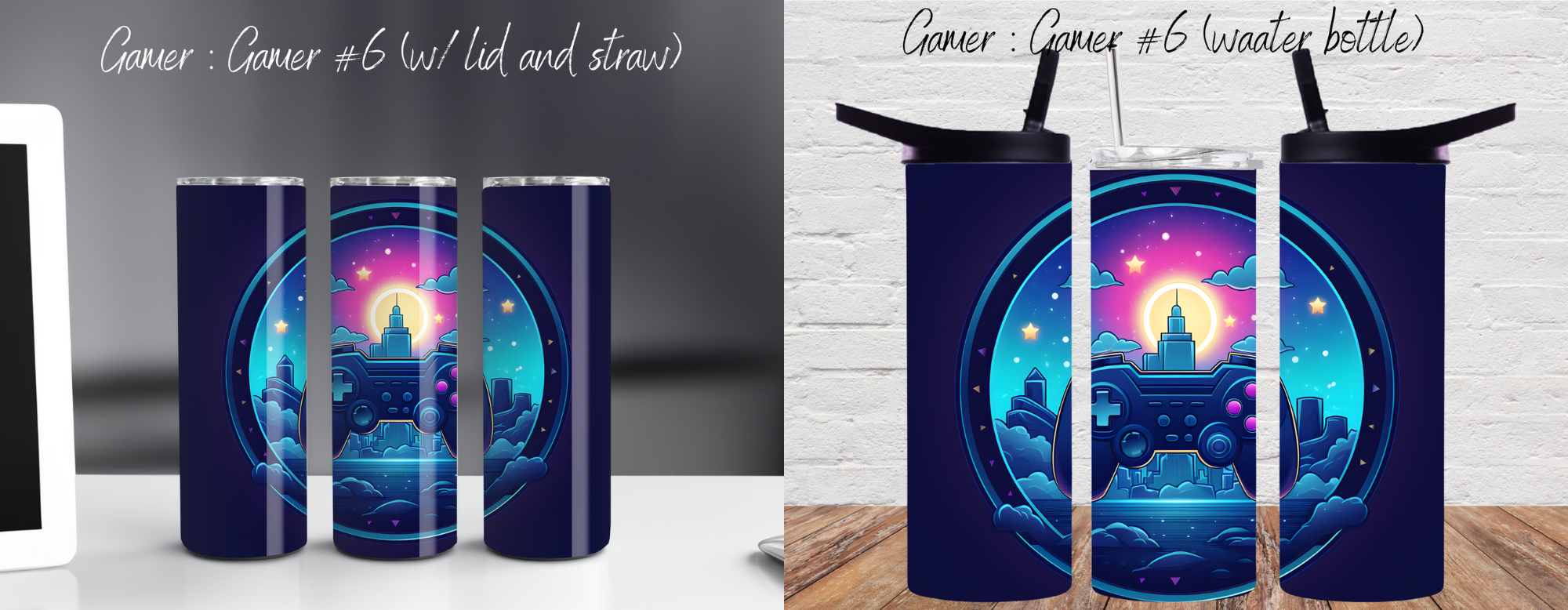 Gamers – Gamer Tumbler Collection