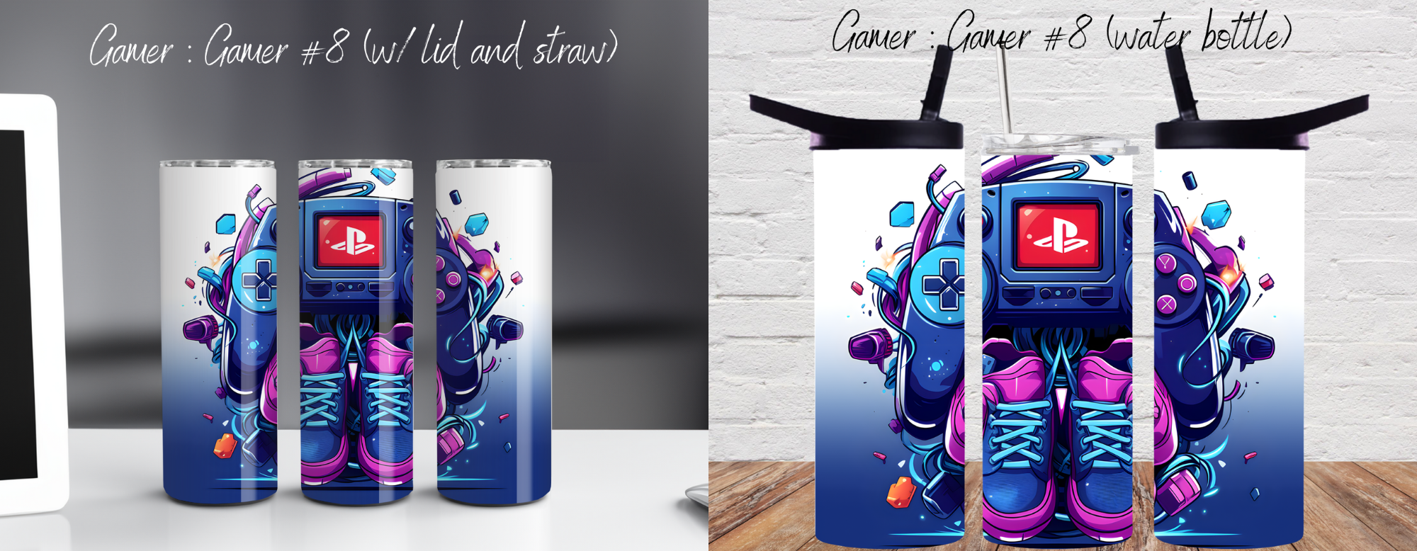 Gamers – Gamer Tumbler Collection
