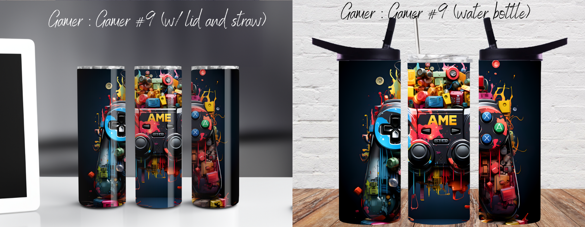 Gamers – Gamer Tumbler Collection