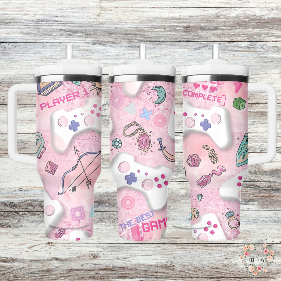Gamer Girl Tumbler Collection | Cute & Stylish Gaming Drinkware