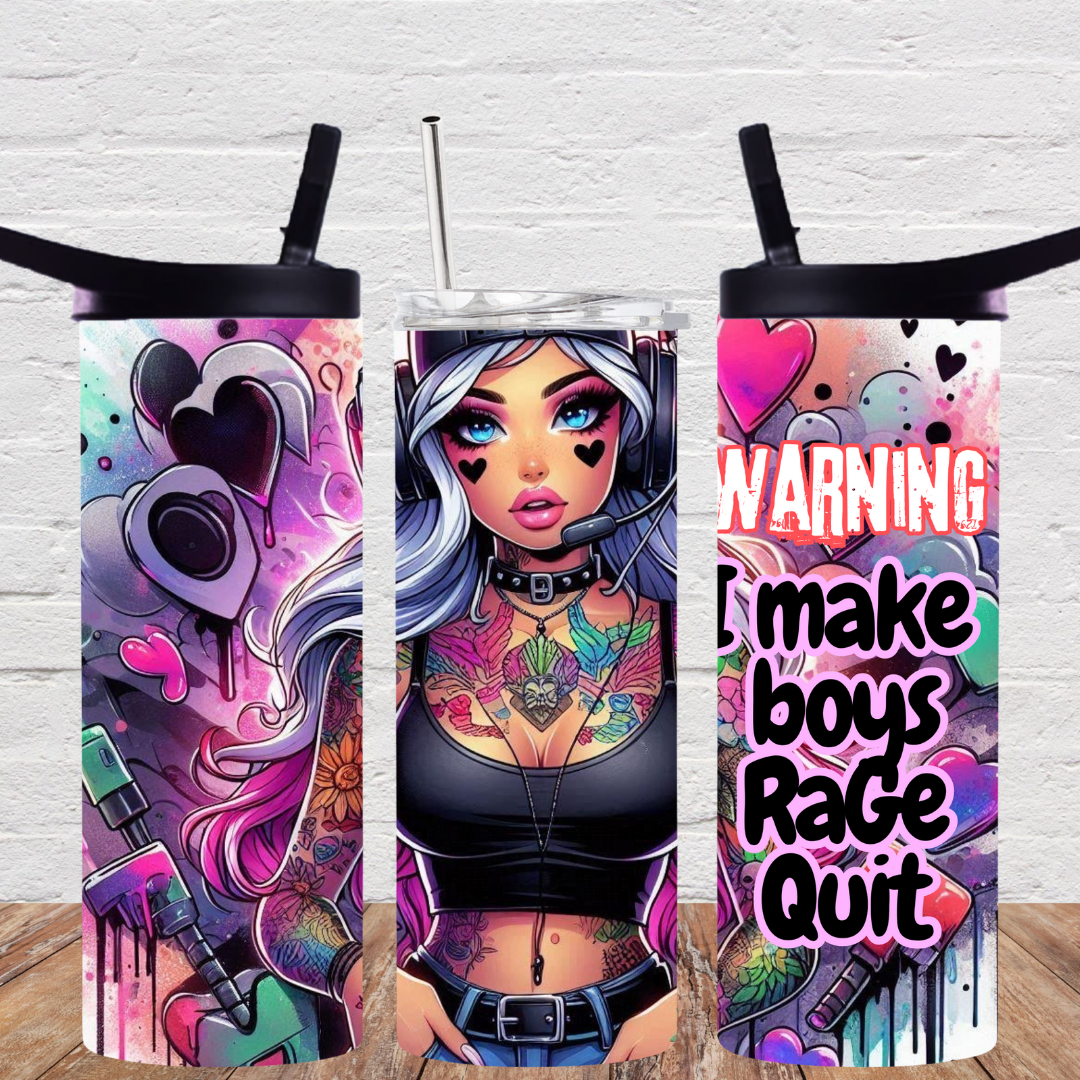 Gamer Girl Tumbler Collection | Cute & Stylish Gaming Drinkware
