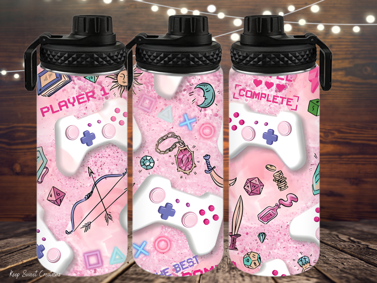 Gamer Girl Tumbler Collection | Cute & Stylish Gaming Drinkware