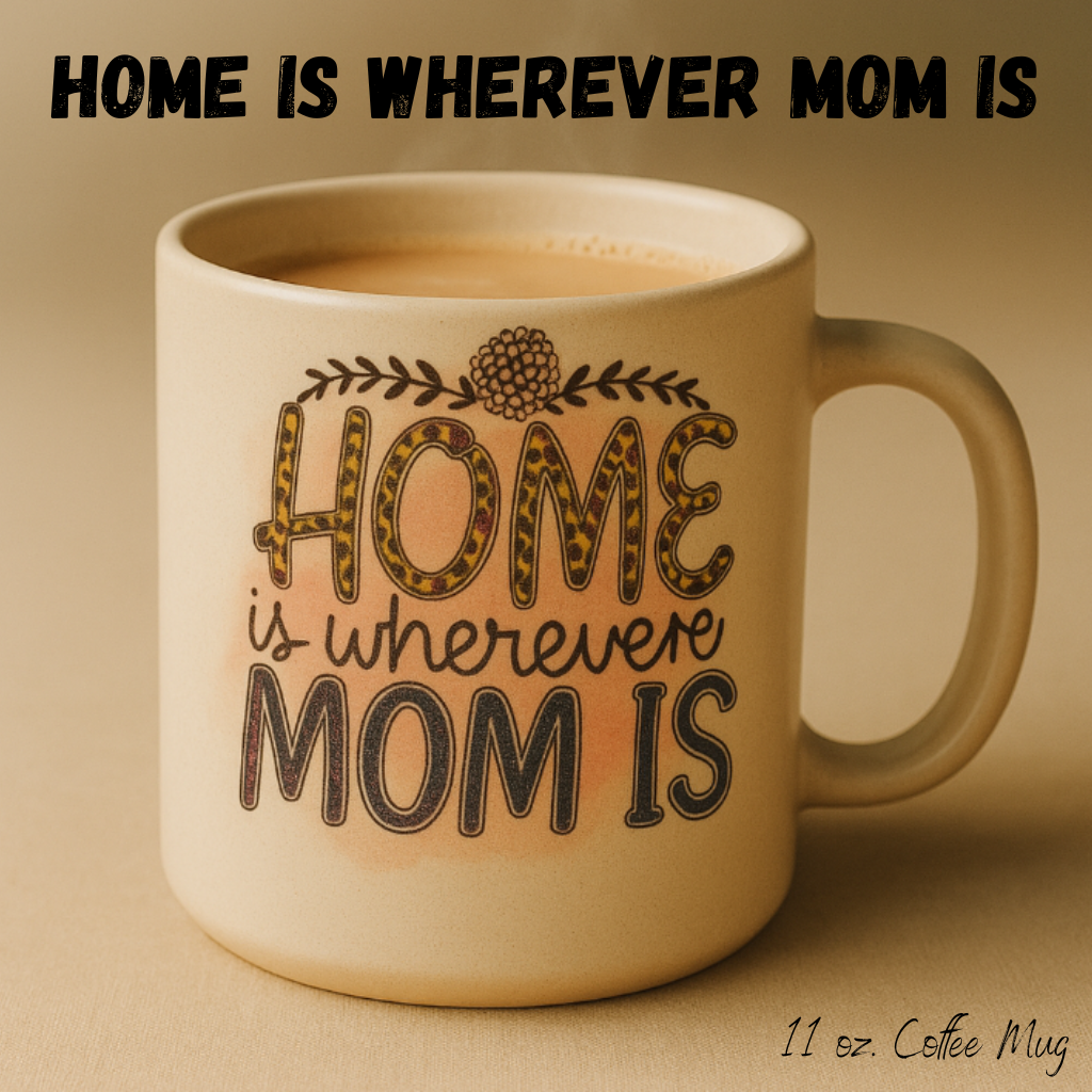 Love in Every Sip Mug – Mother’s Day Gift for Mom | Ceramic Coffee Mug & Travel Mug with Heartfelt Quotes