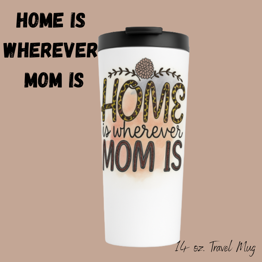 Love in Every Sip Mug – Mother’s Day Gift for Mom | Ceramic Coffee Mug & Travel Mug with Heartfelt Quotes