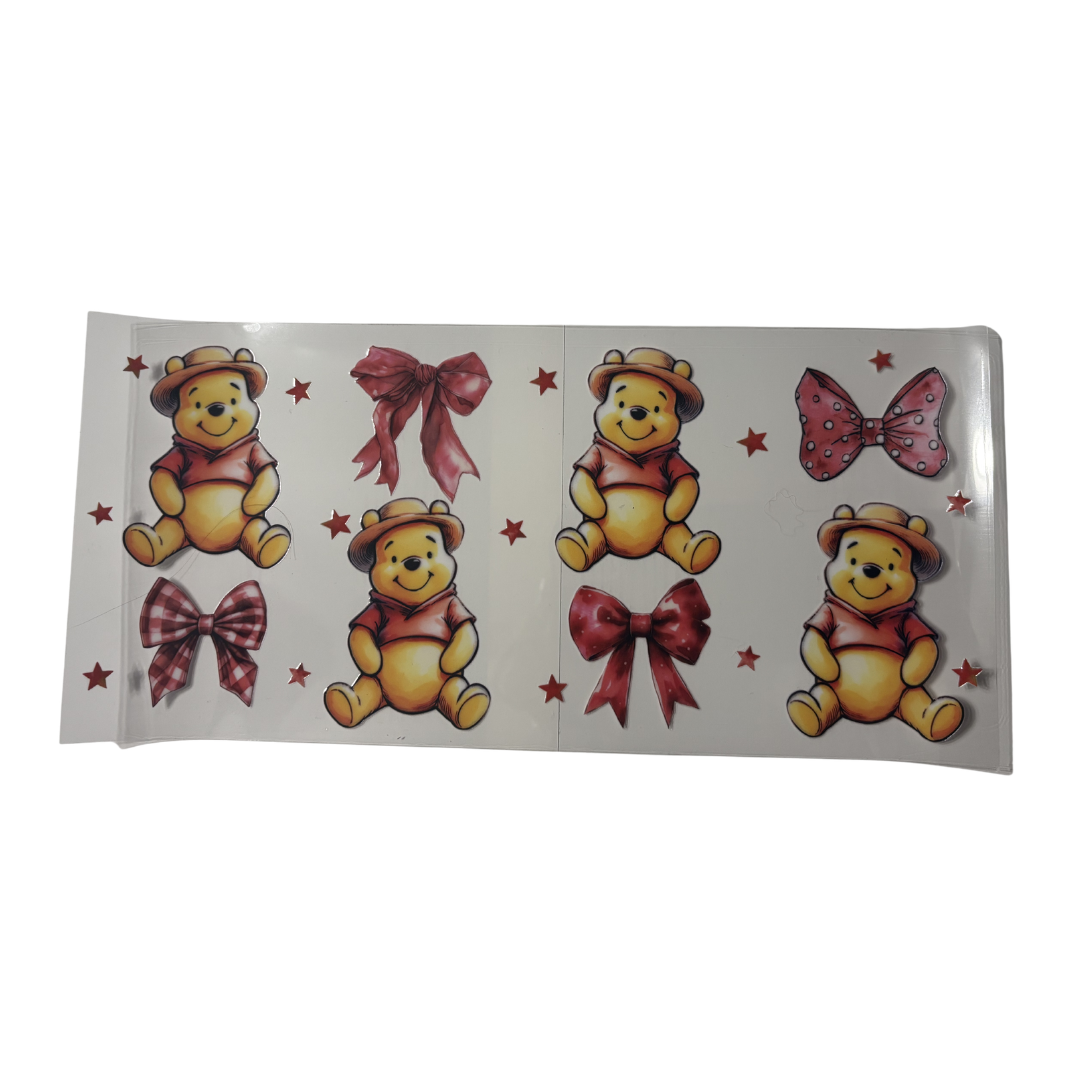 Honey Bear Bow DTF - Wrap