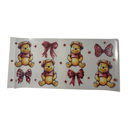 Honey Bear Bow DTF - Wrap