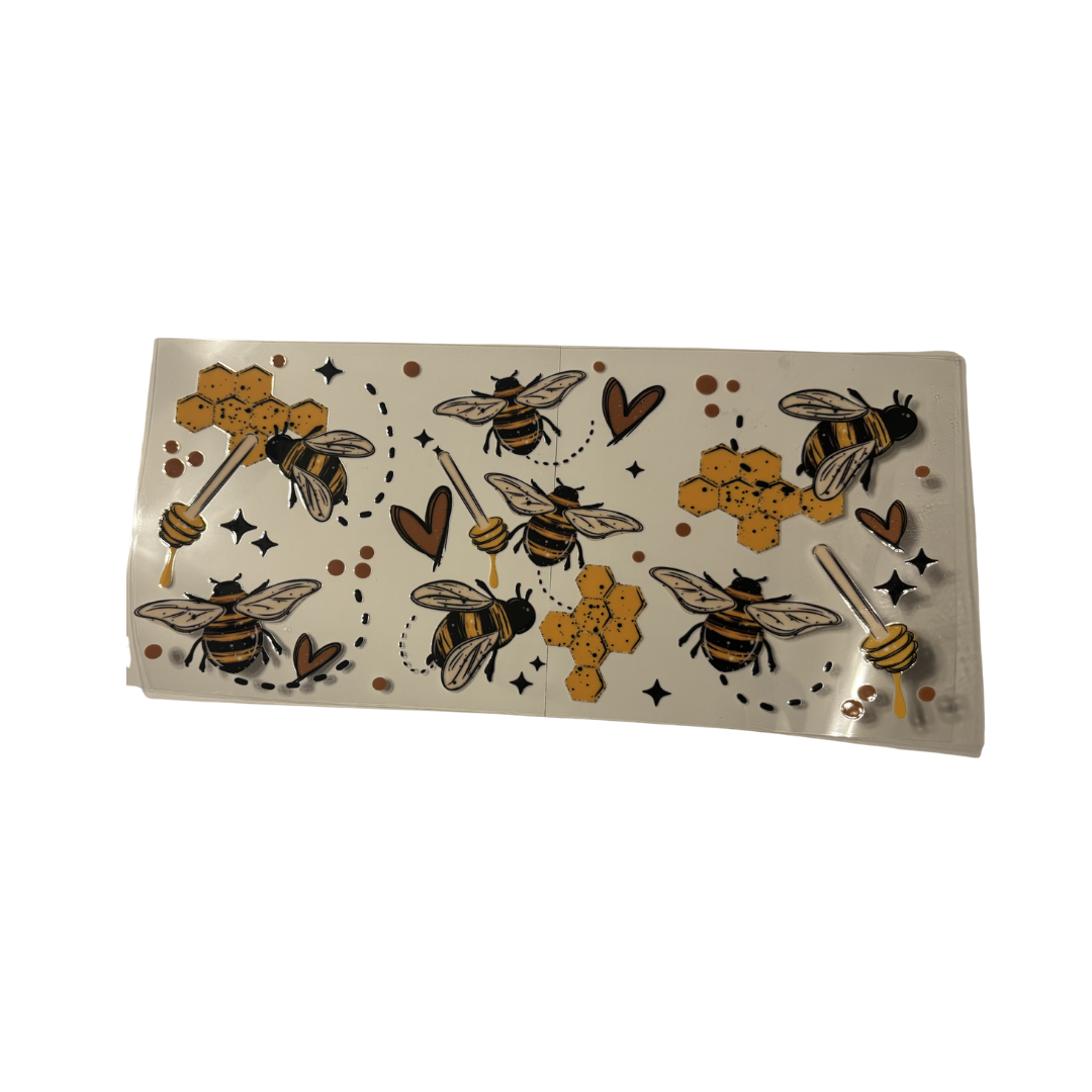 Honeycomb Bee DTF - Wrap