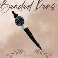 Custom Beaded Pens – Personalized Ballpoint Pen | Cute Beaded Pen Gift for Teachers, Moms & Stationery Lovers