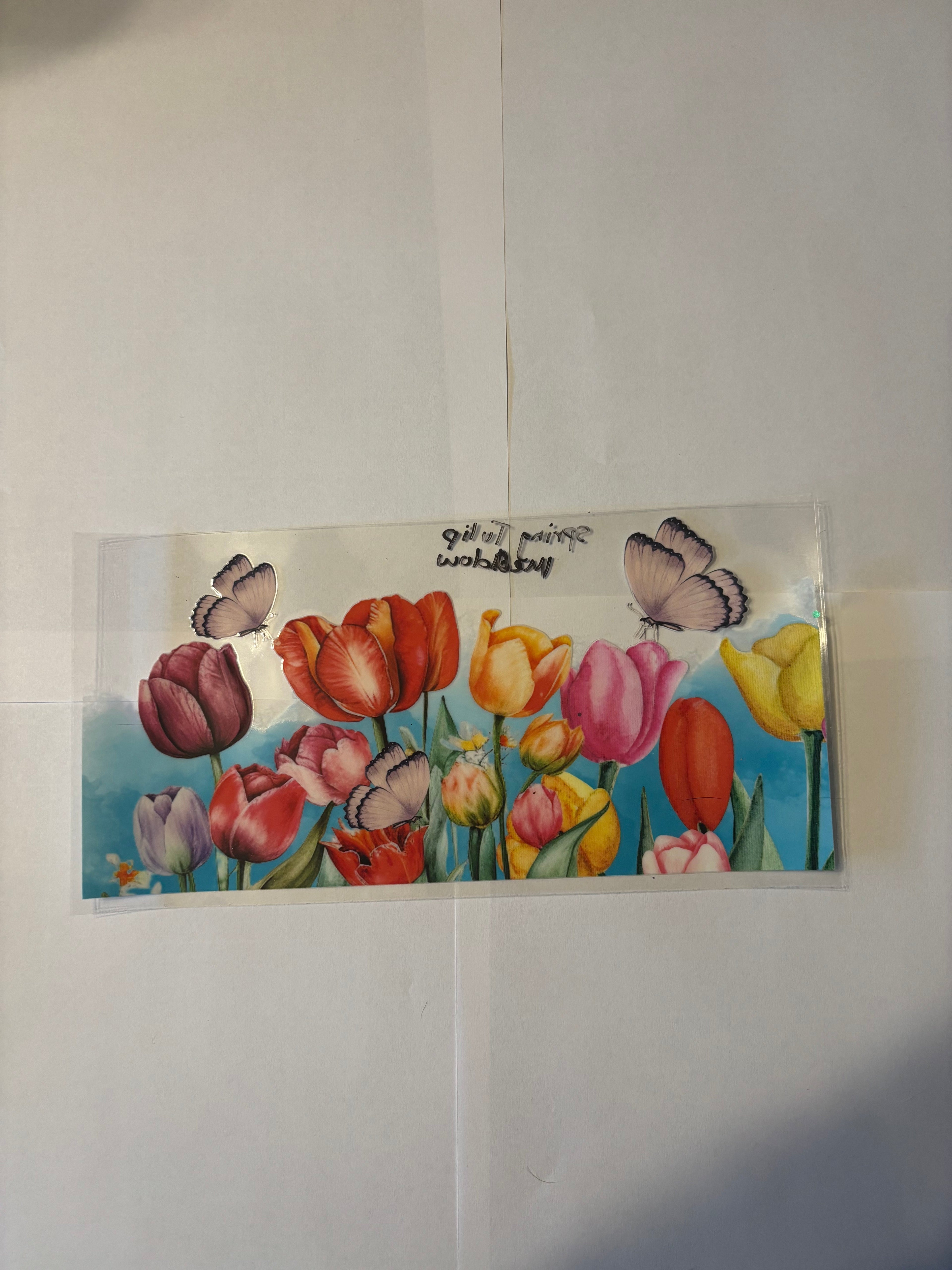 SPRING TULIP MEADOW - WRAP