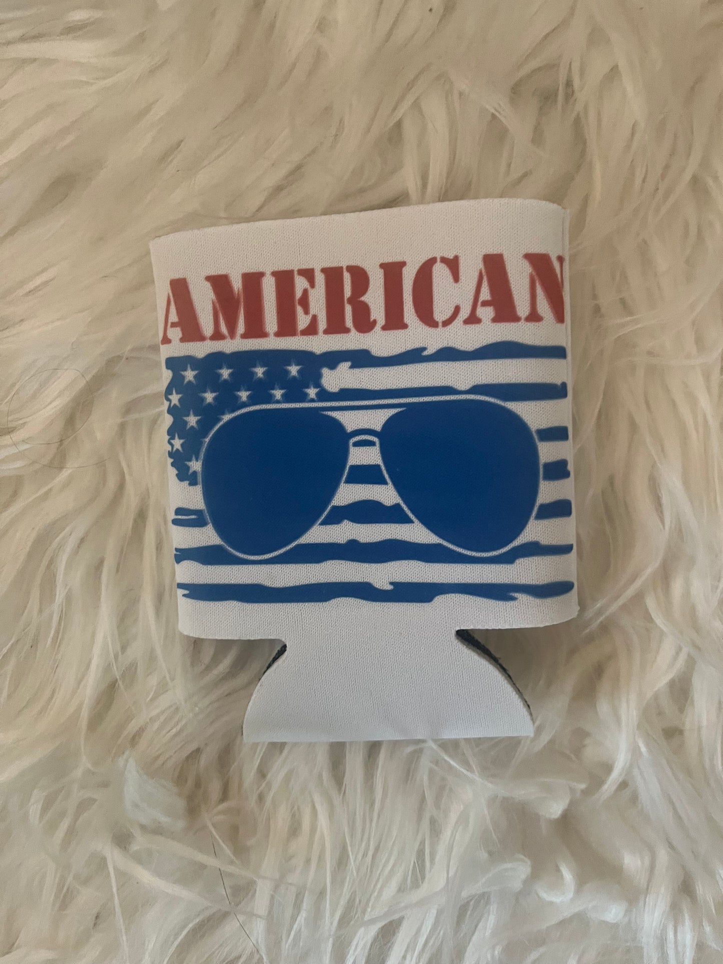 Cloth Can Koozies (4th of July)