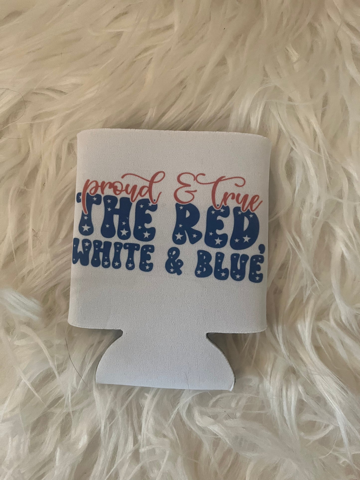 Cloth Can Koozies (4th of July)