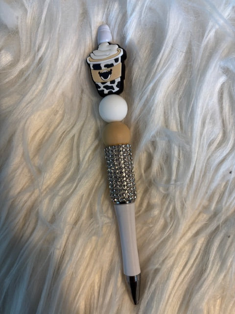 Custom Beaded Pens – Personalized Ballpoint Pen | Cute Beaded Pen Gift for Teachers, Moms & Stationery Lovers