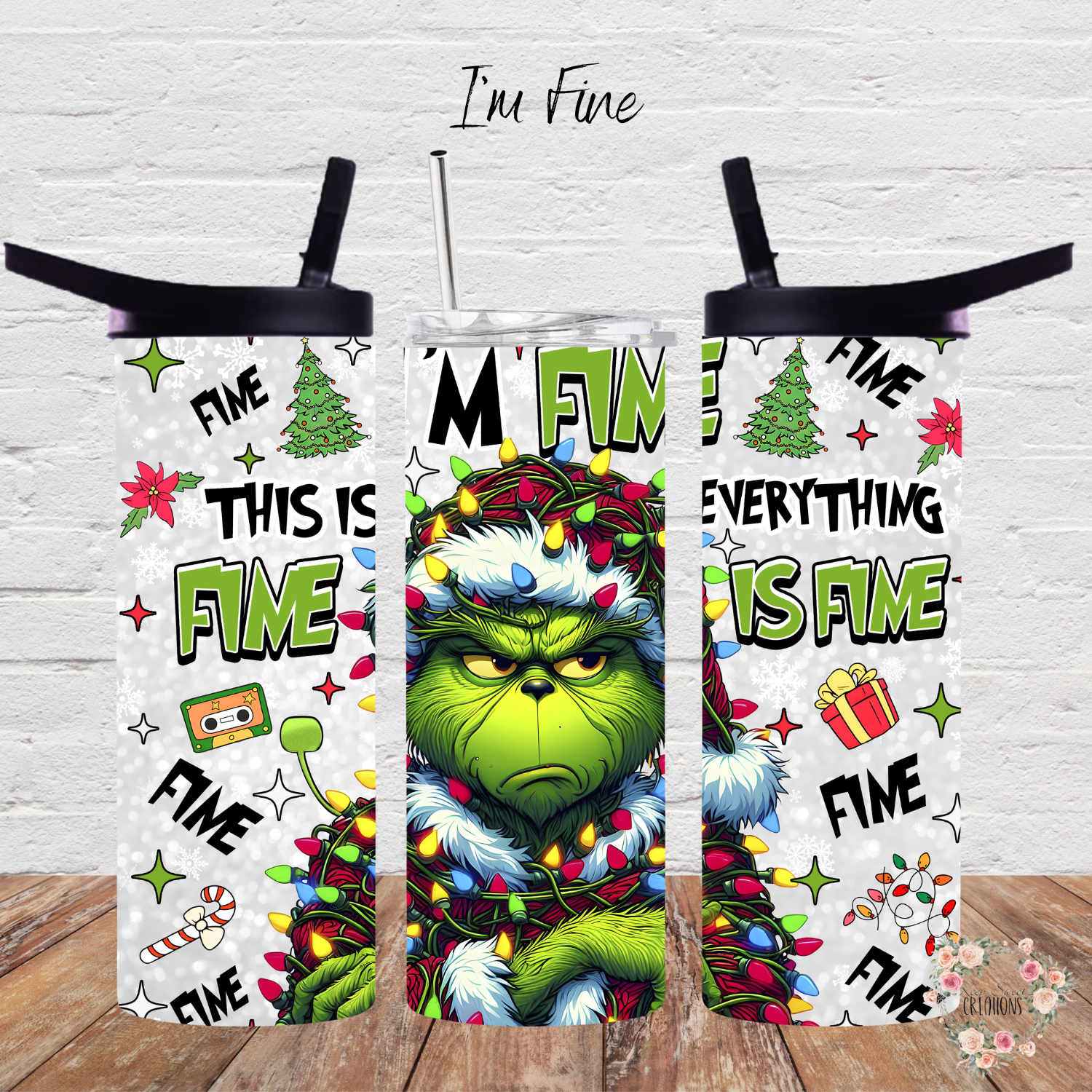I'm Fine Christmas Design - Christmas Gift - Holiday Gift