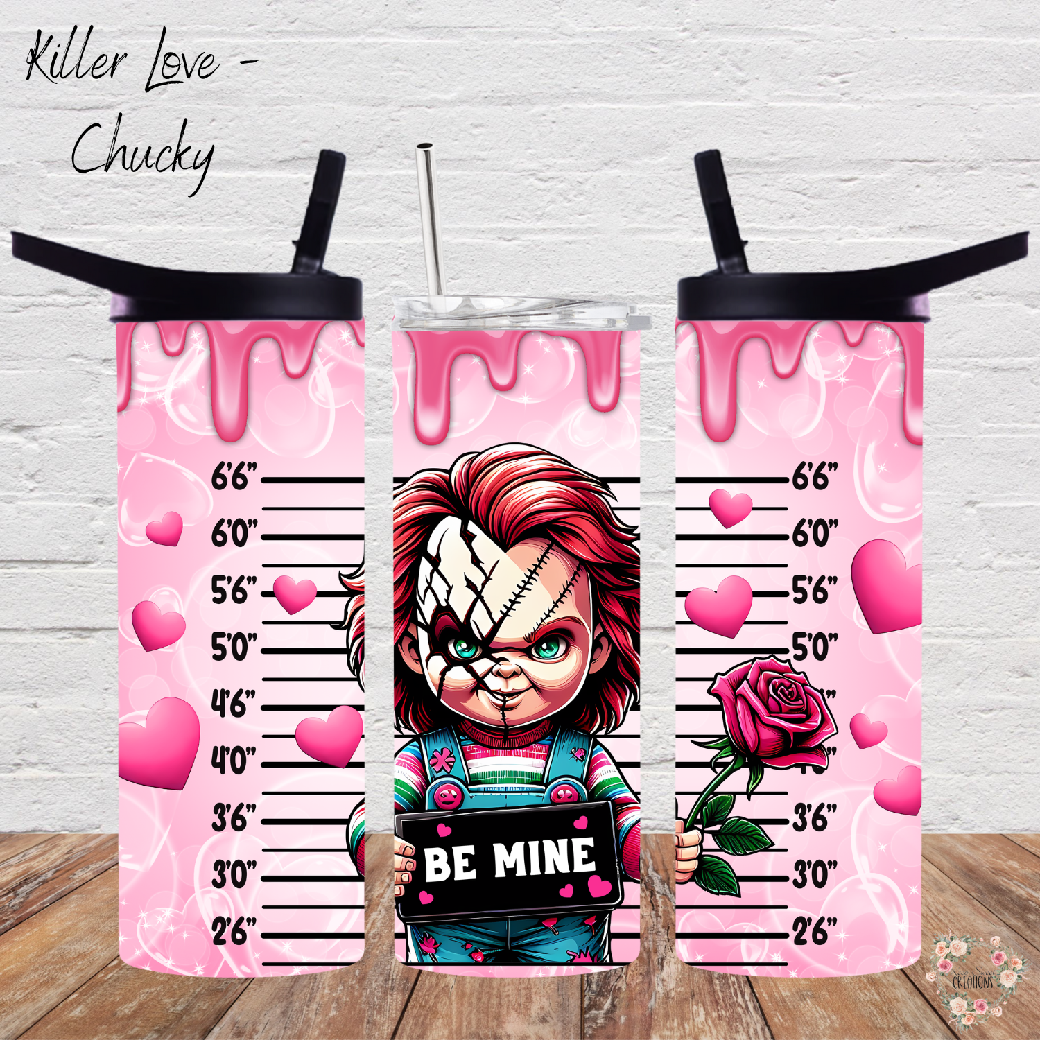 Killer Love Collection – Chucky - Inspired Tumbler