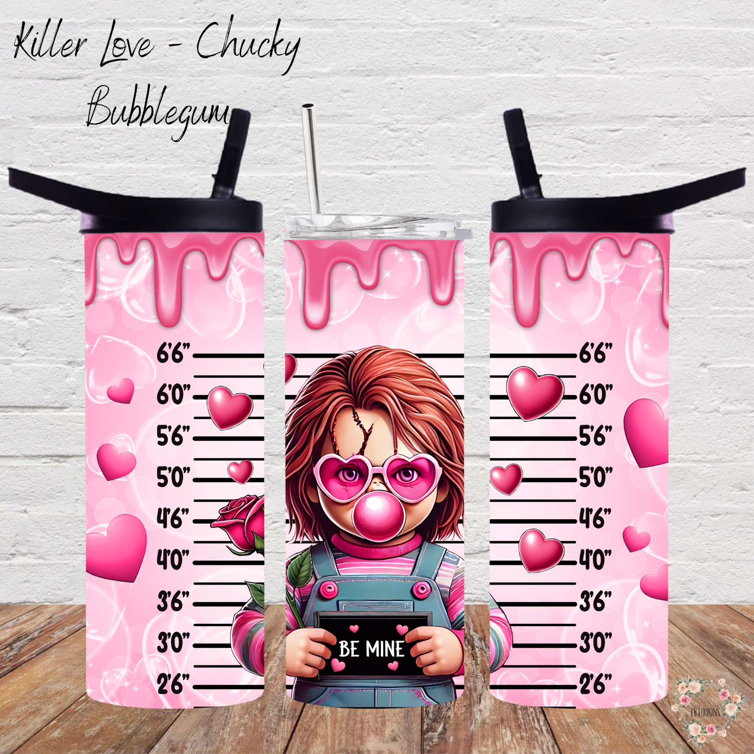 Killer Love Collection – Chucky - Inspired Tumbler