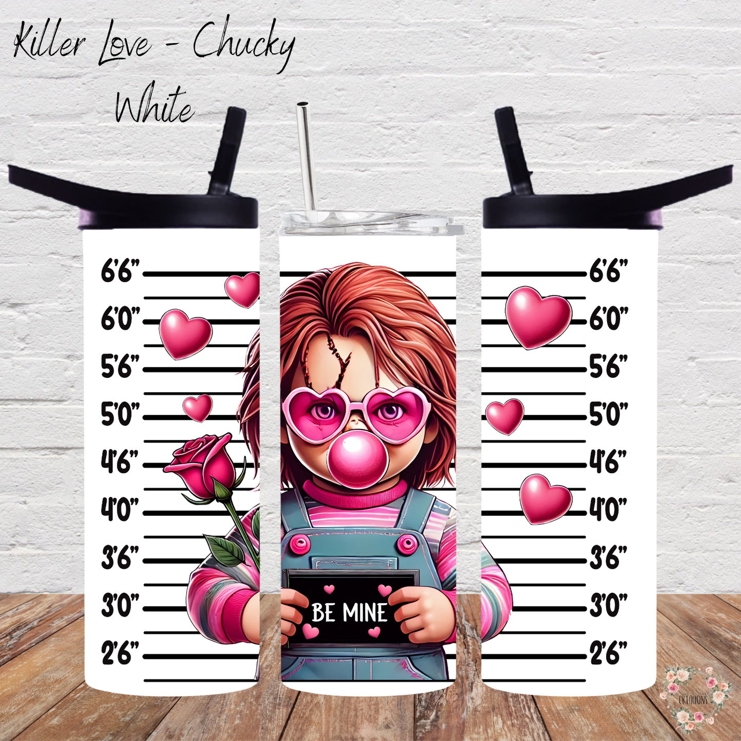 Killer Love Collection – Chucky - Inspired Tumbler