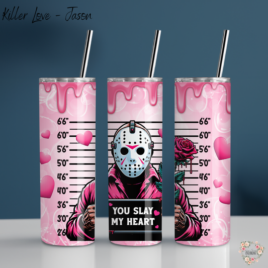 Killer Love Collection – Jason-Inspired Tumbler