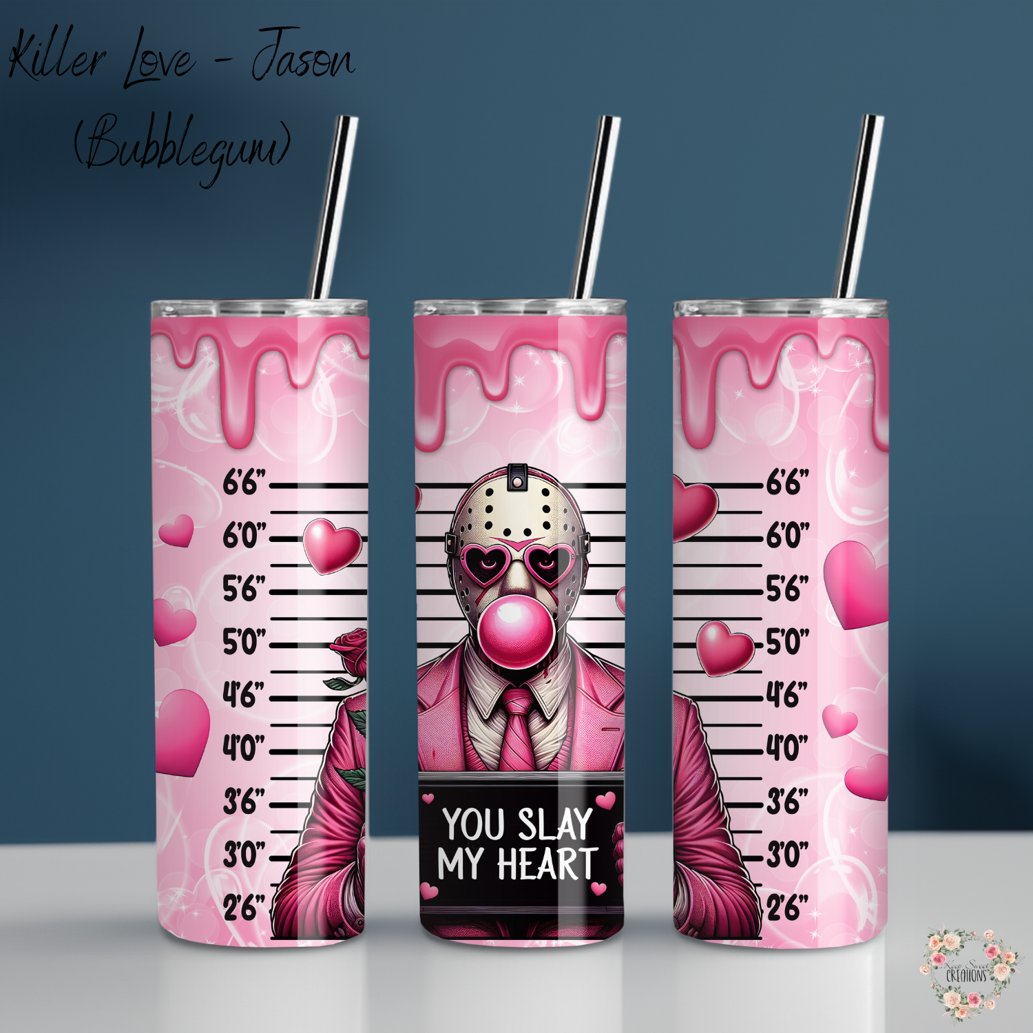 Killer Love Collection – Jason-Inspired Tumbler