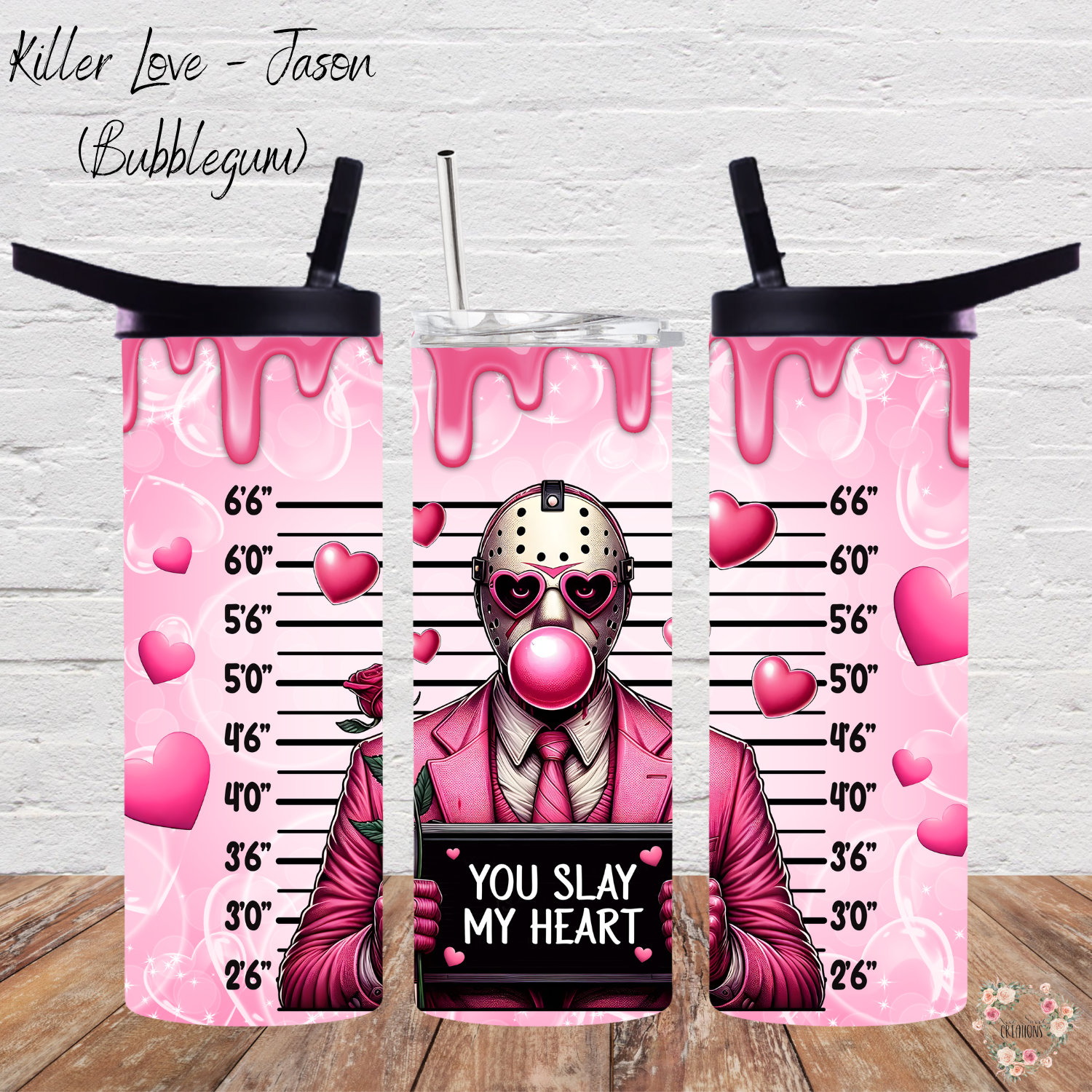 Killer Love Collection – Jason-Inspired Tumbler
