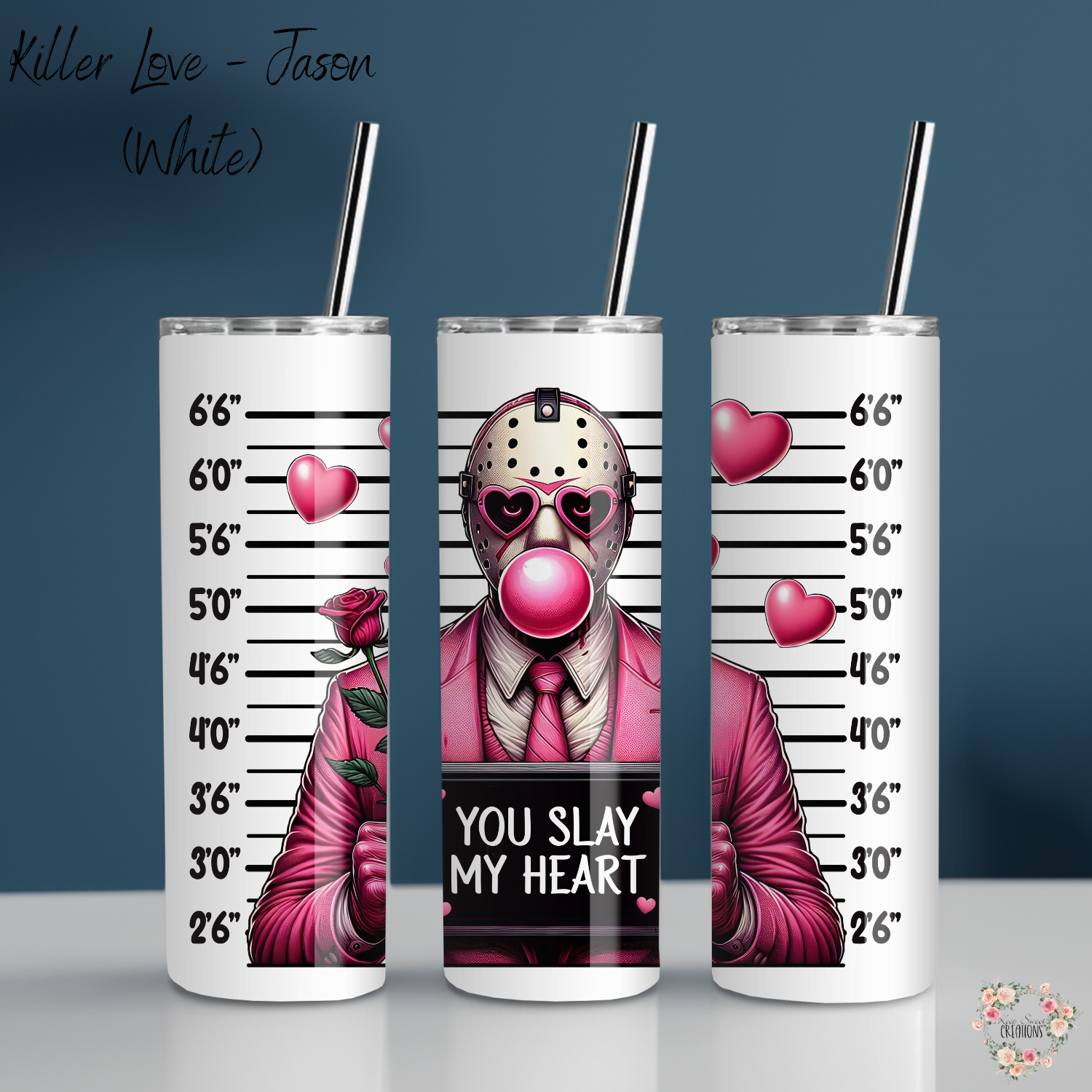 Killer Love Collection – Jason-Inspired Tumbler
