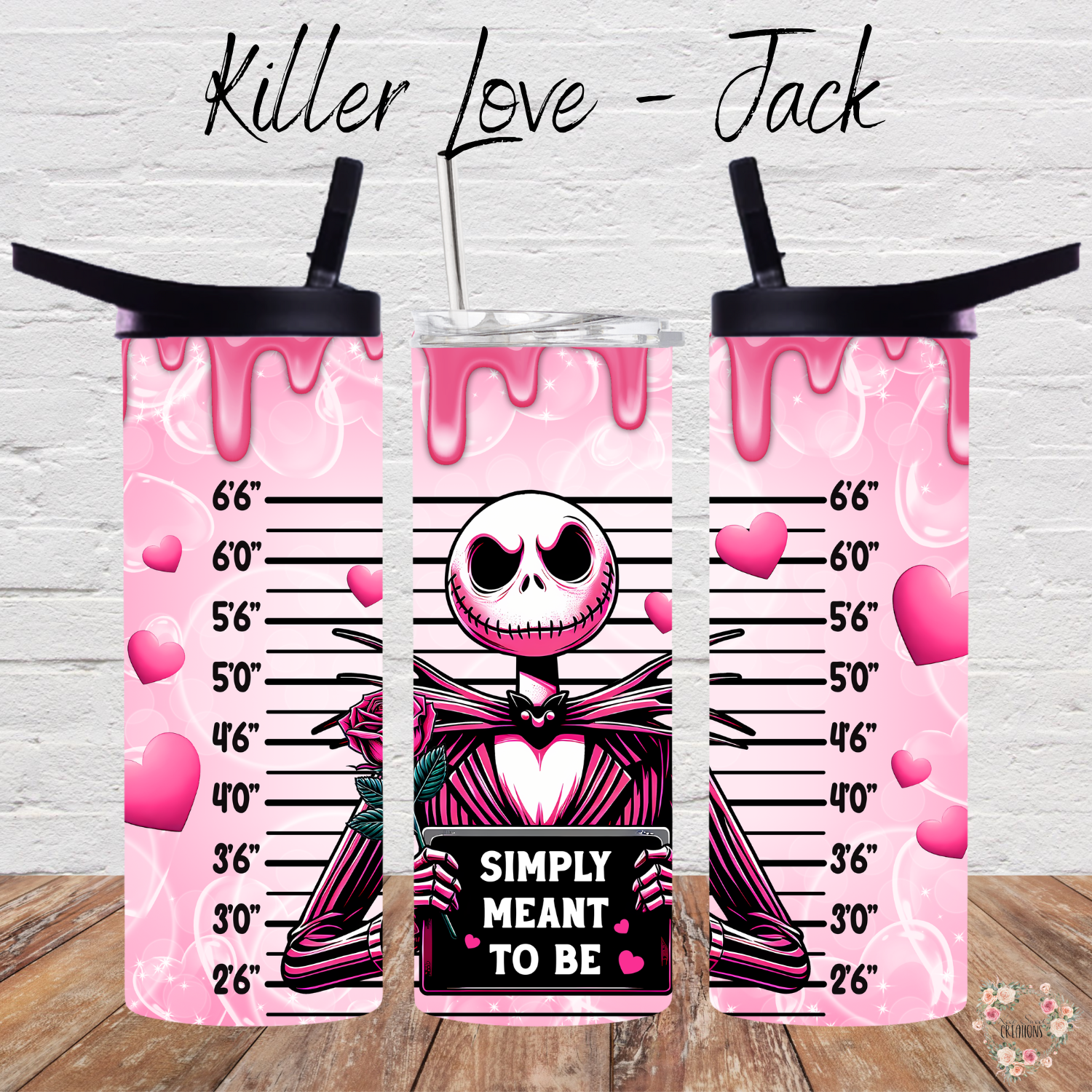 Killer Love Collection - Jack Skellington - Inspired Tumbler