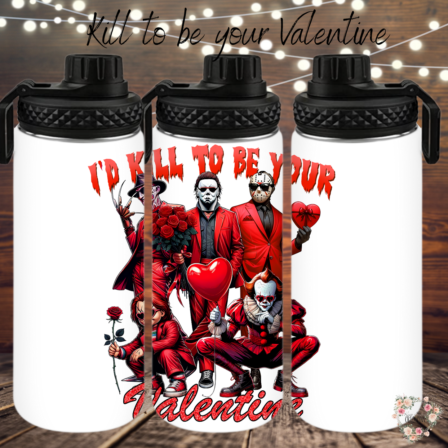 Kill to Be Your Valentine | Valentine Horror Tumbler & Mug
