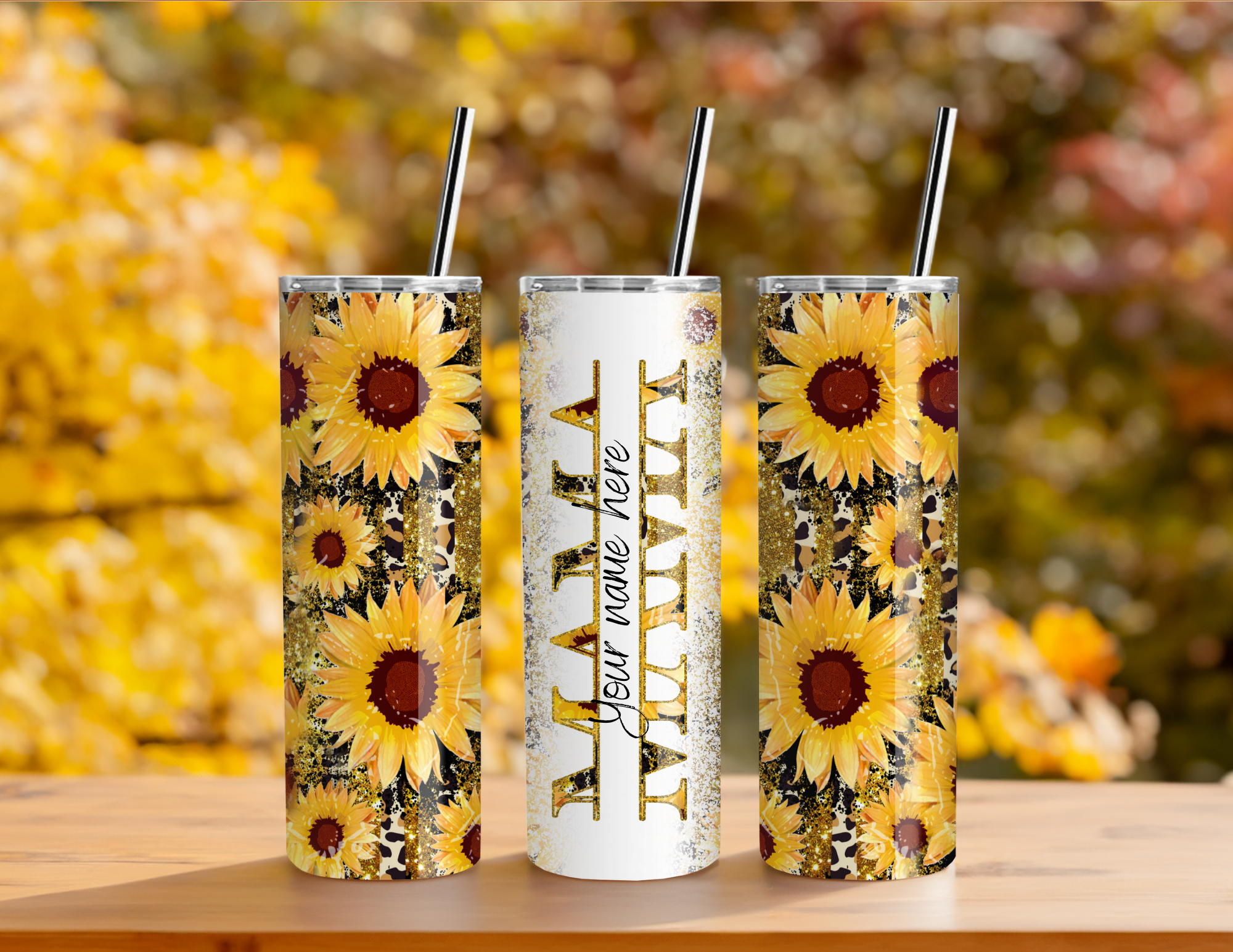 Personalized Mom & Mama Tumblers | Custom Name Drinkware