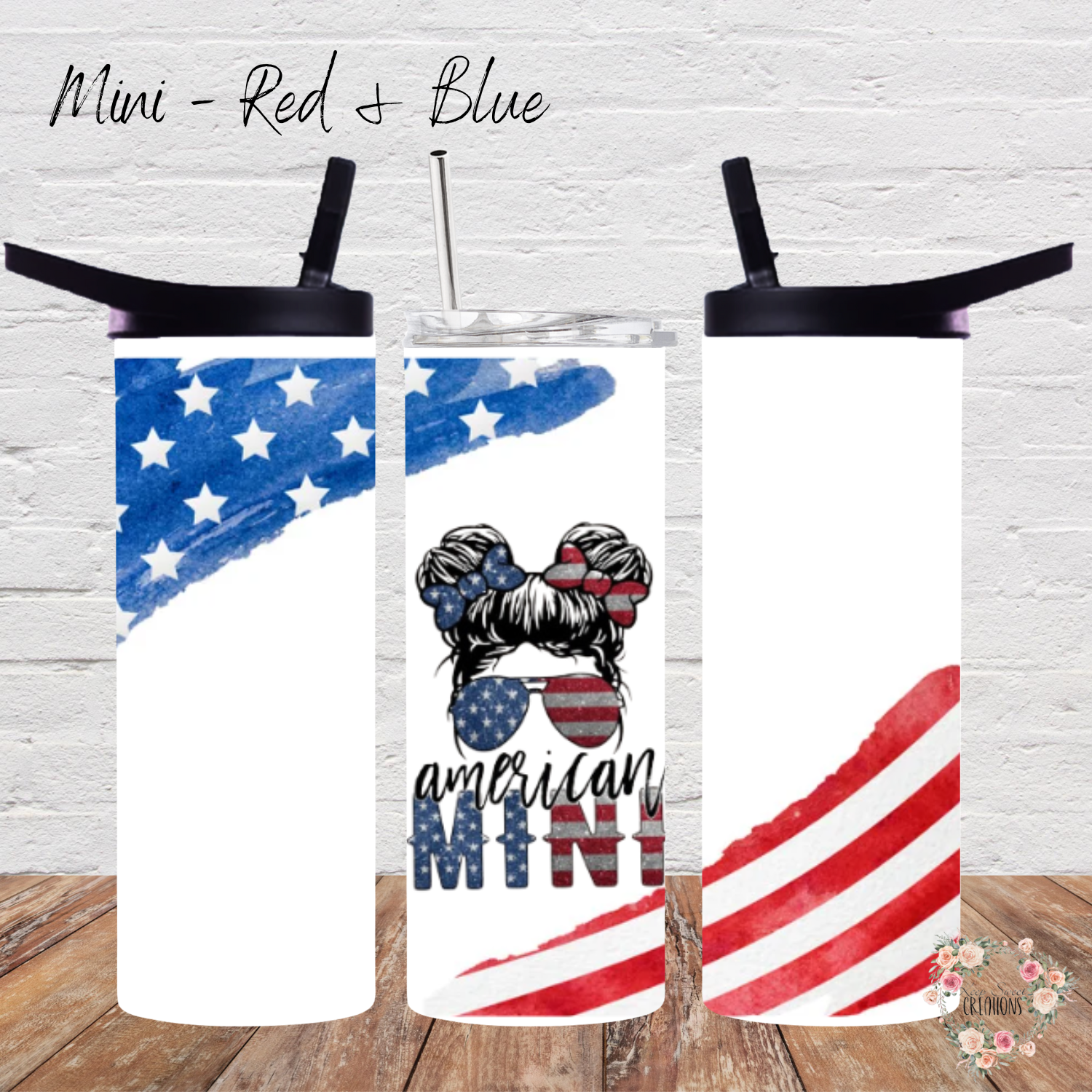  A bold and vibrant American flag-inspired background, featuring a classic stars-and-stripes look. ❤️💙 
