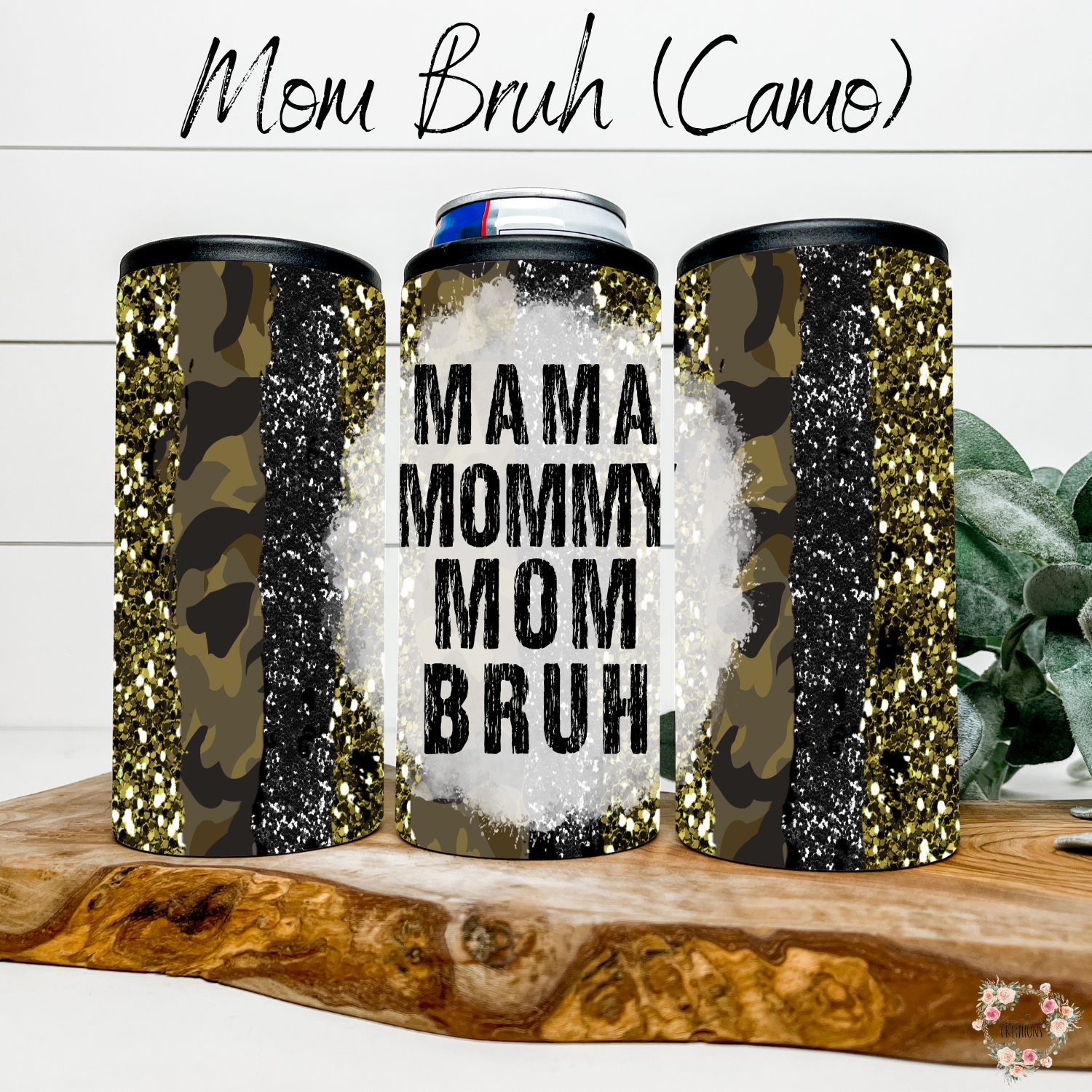 Mom Bruh Camo Tumbler – Funny Mom Life Cup – 20 oz & Multiple Sizes Available