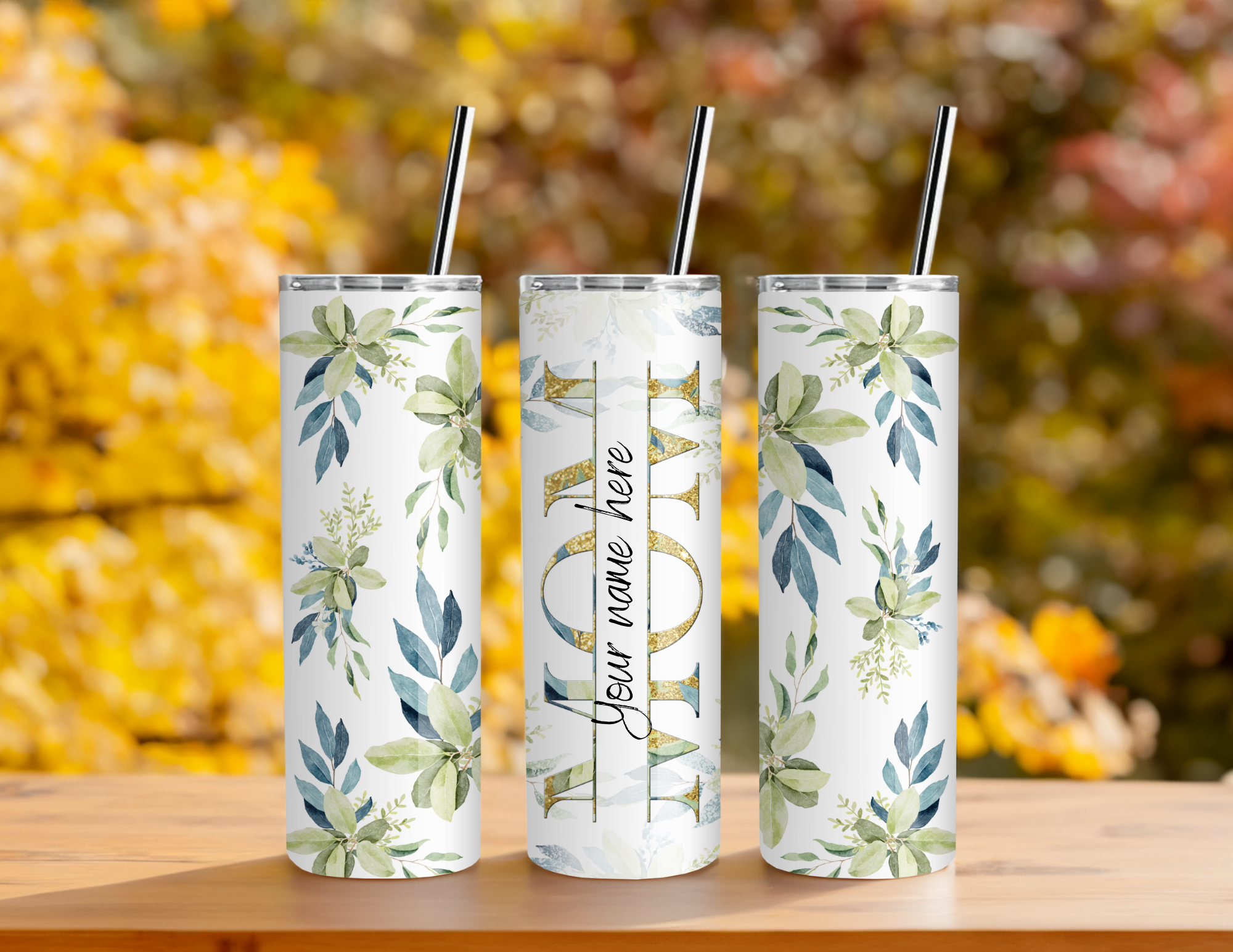 Personalized Mom & Mama Tumblers | Custom Name Drinkware