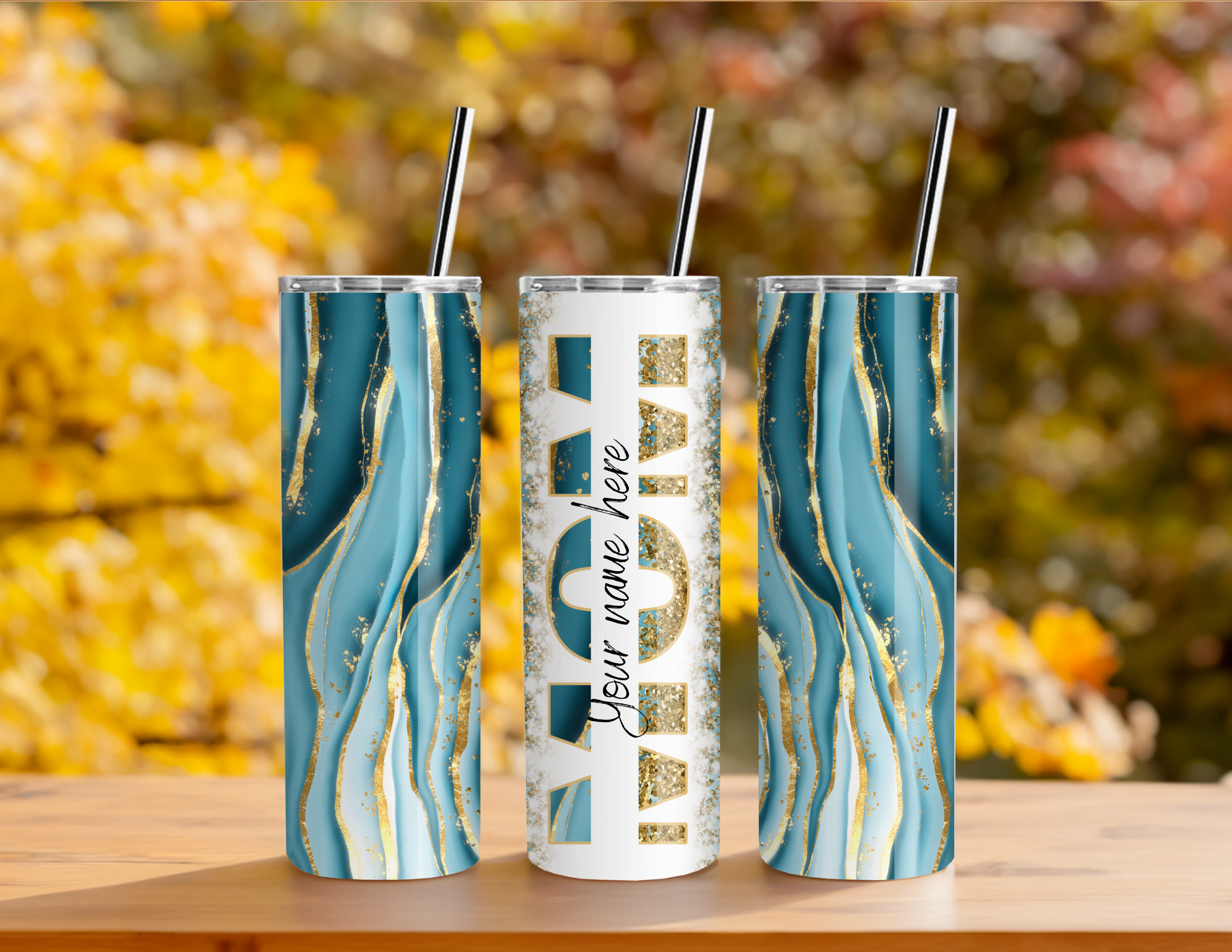 Personalized Mom & Mama Tumblers | Custom Name Drinkware