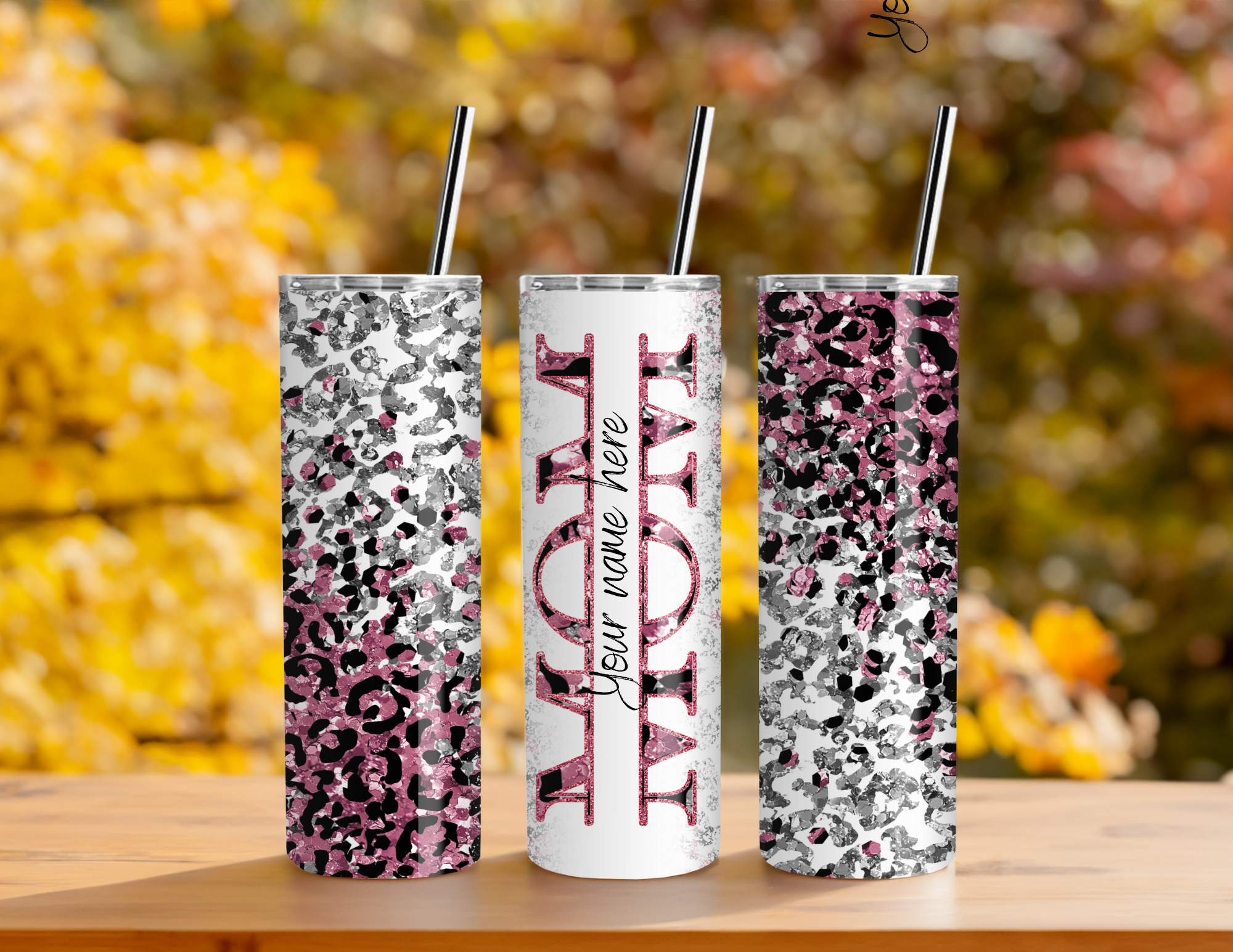 Personalized Mom & Mama Tumblers | Custom Name Drinkware