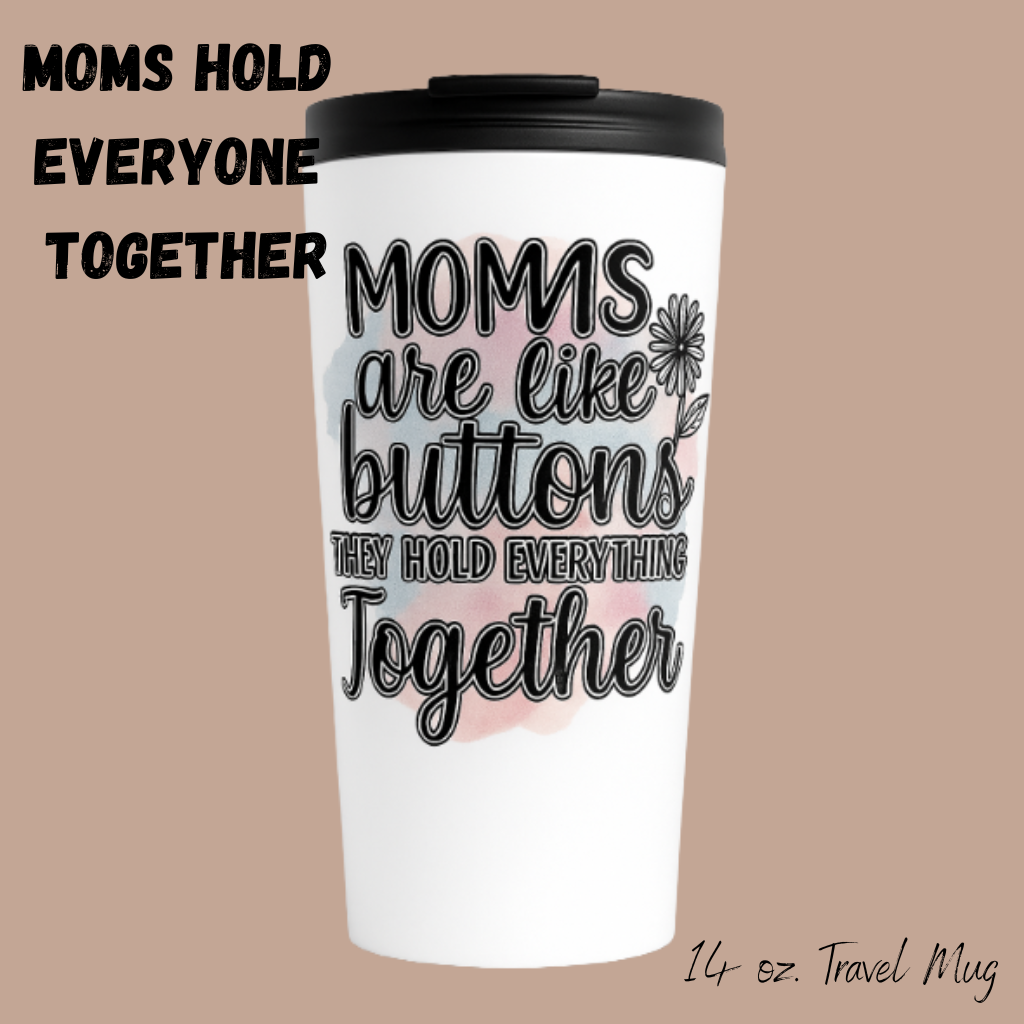 Love in Every Sip Mug – Mother’s Day Gift for Mom | Ceramic Coffee Mug & Travel Mug with Heartfelt Quotes