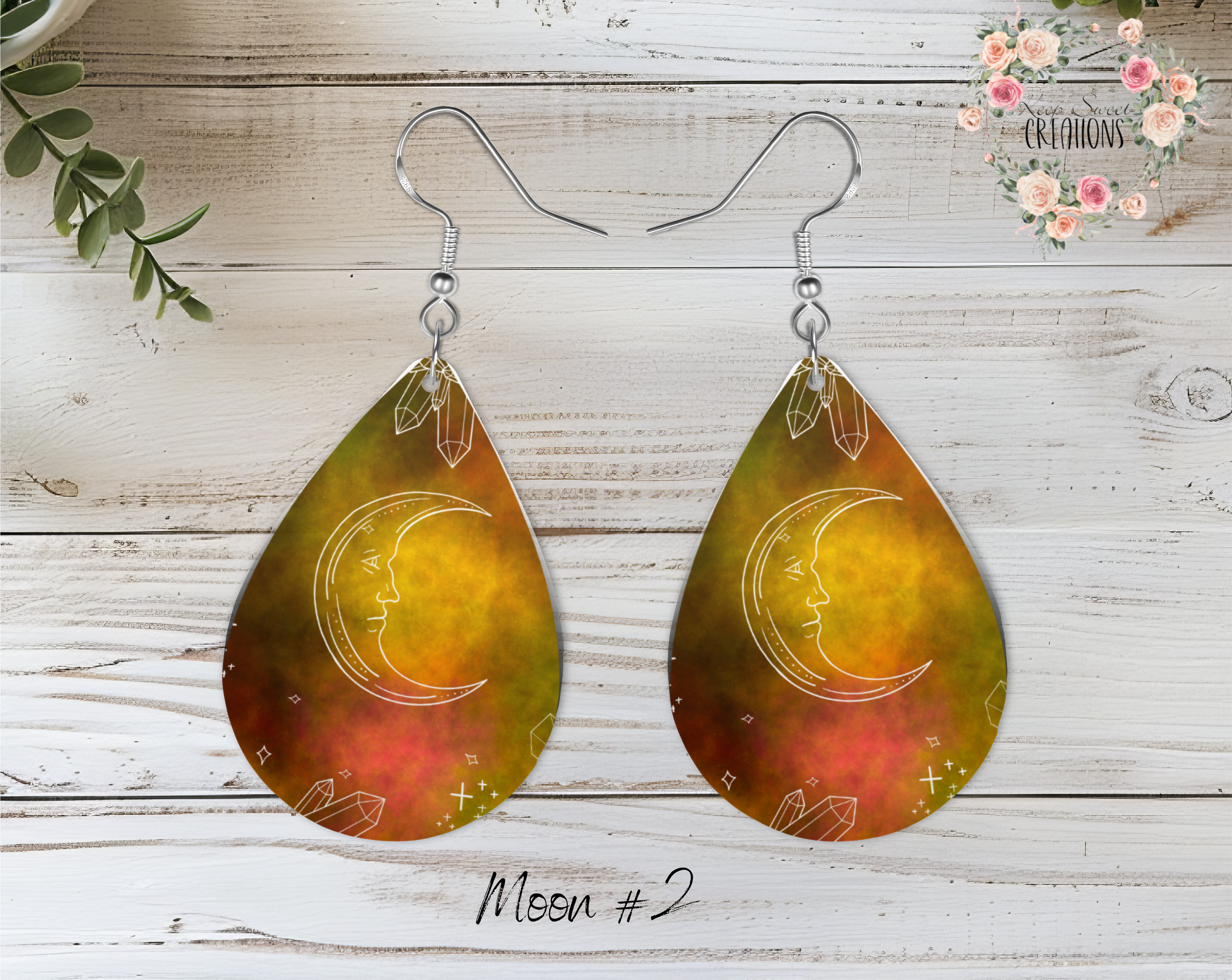 Halloween Teardrop Earrings – Spooky & Fun Dangle Jewelry